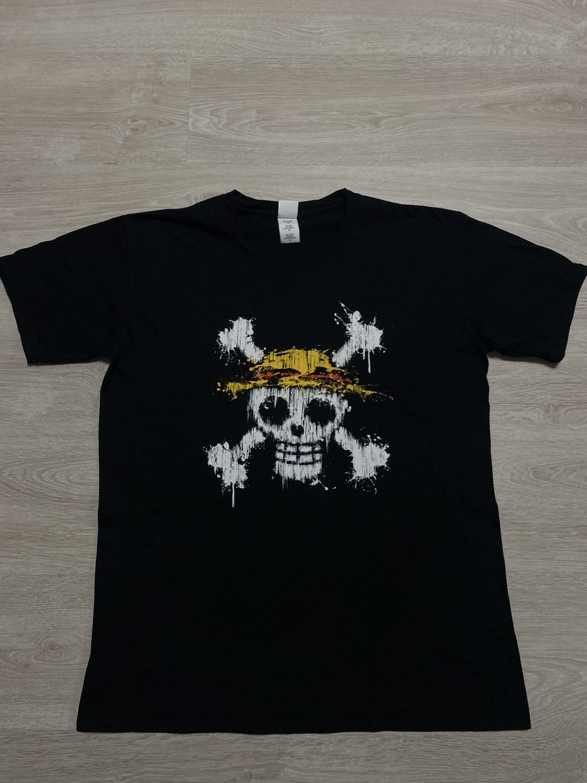 Anime TEE Anime One Piece Skeleton logo sz L Size US L / EU 52-54 / 3 - 2 Thumbnail