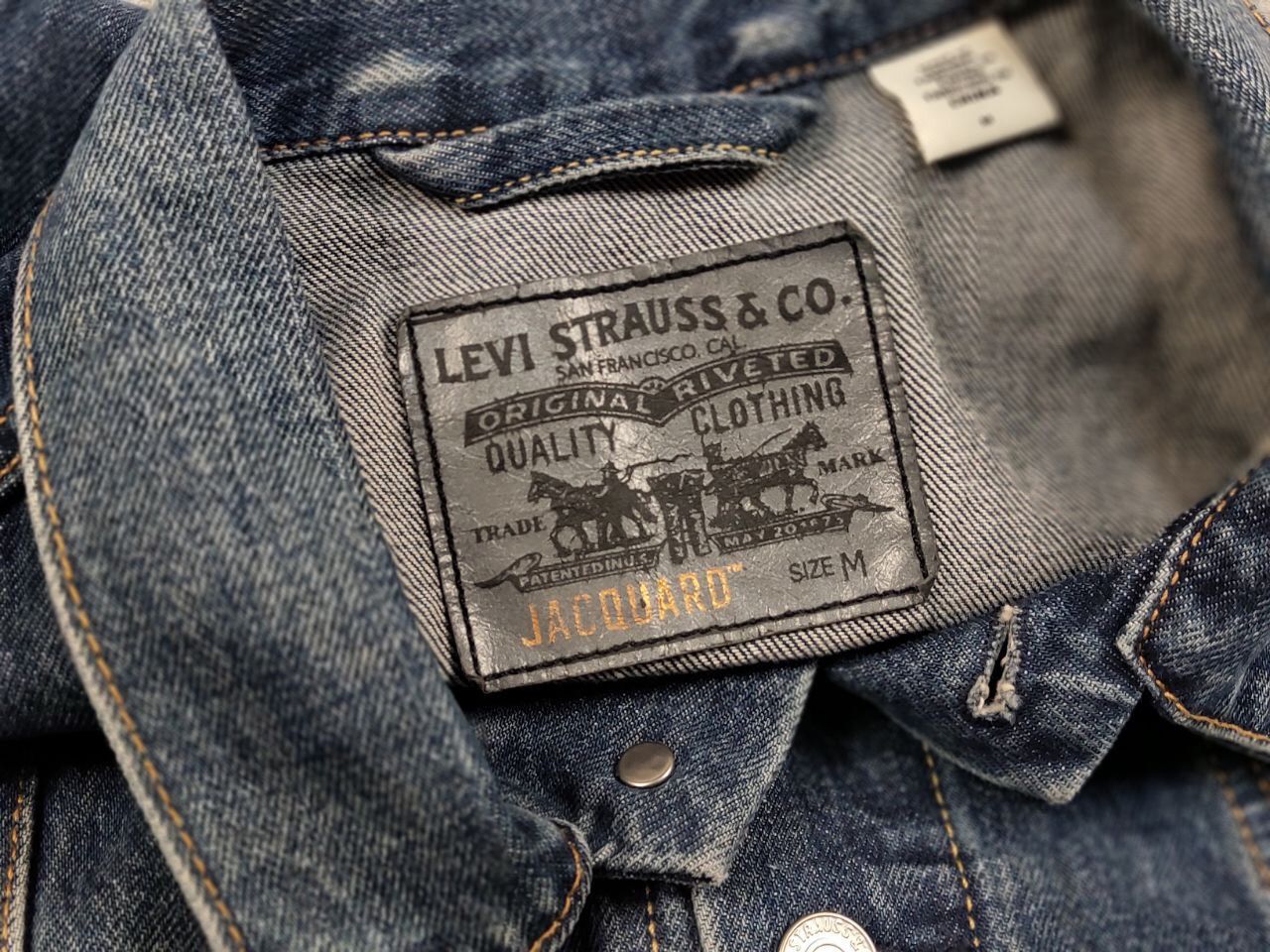 Levi's Rare Vintage Levi's x Jacquard google Trucker Denim Jacket Size US M / EU 48-50 / 2 - 20 Thumbnail