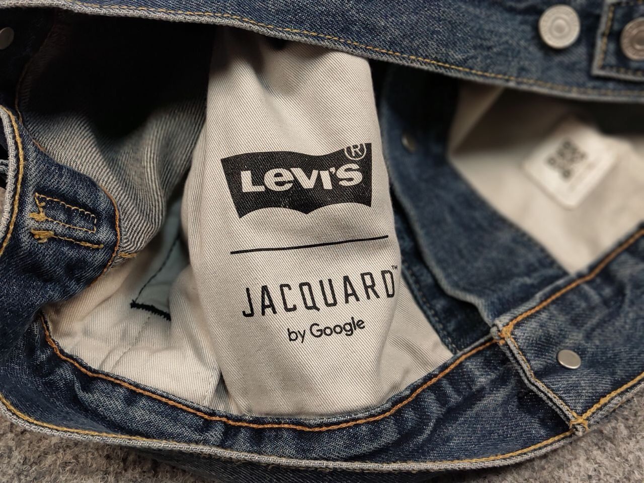 Levi's Rare Vintage Levi's x Jacquard google Trucker Denim Jacket Size US M / EU 48-50 / 2 - 21 Thumbnail