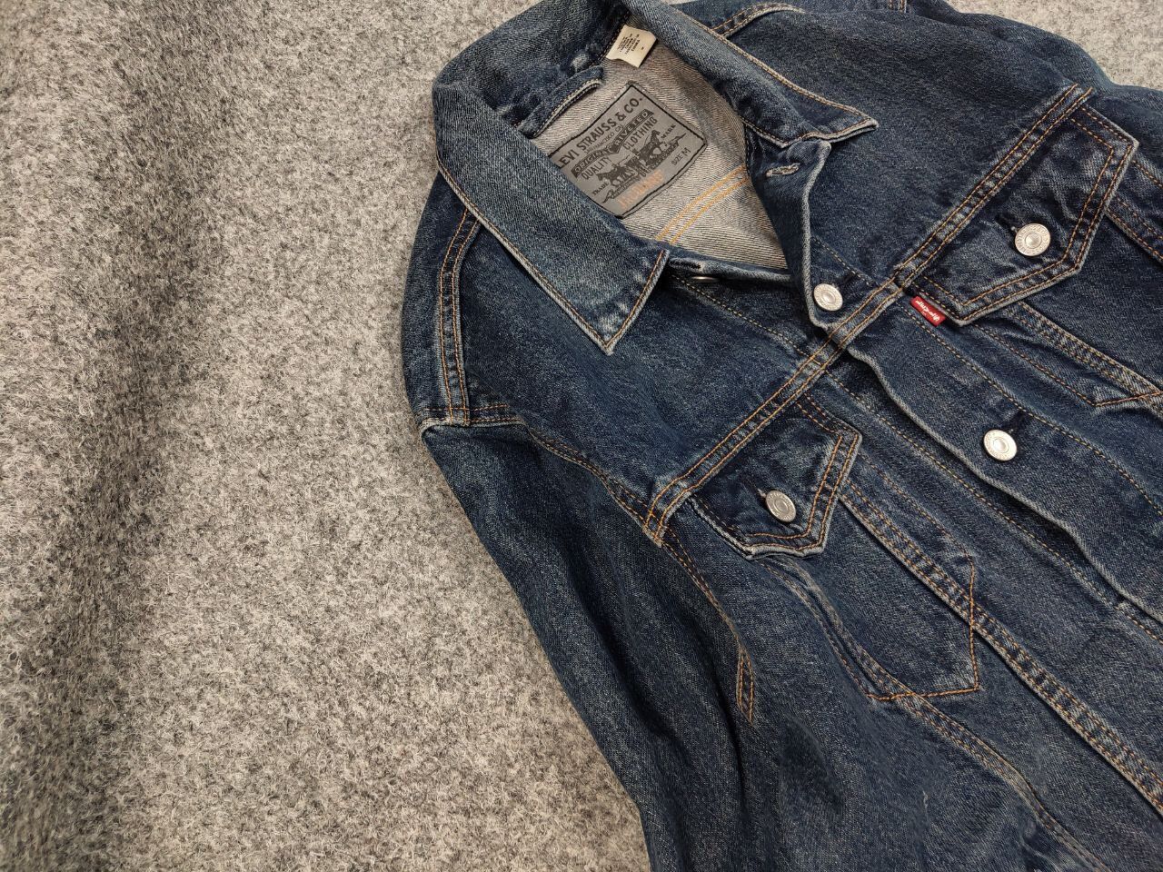 Levi's Rare Vintage Levi's x Jacquard google Trucker Denim Jacket Size US M / EU 48-50 / 2 - 7 Thumbnail