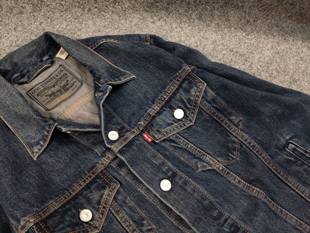 Levi's Rare Vintage Levi's x Jacquard google Trucker Denim Jacket Size US M / EU 48-50 / 2 - 11 Thumbnail