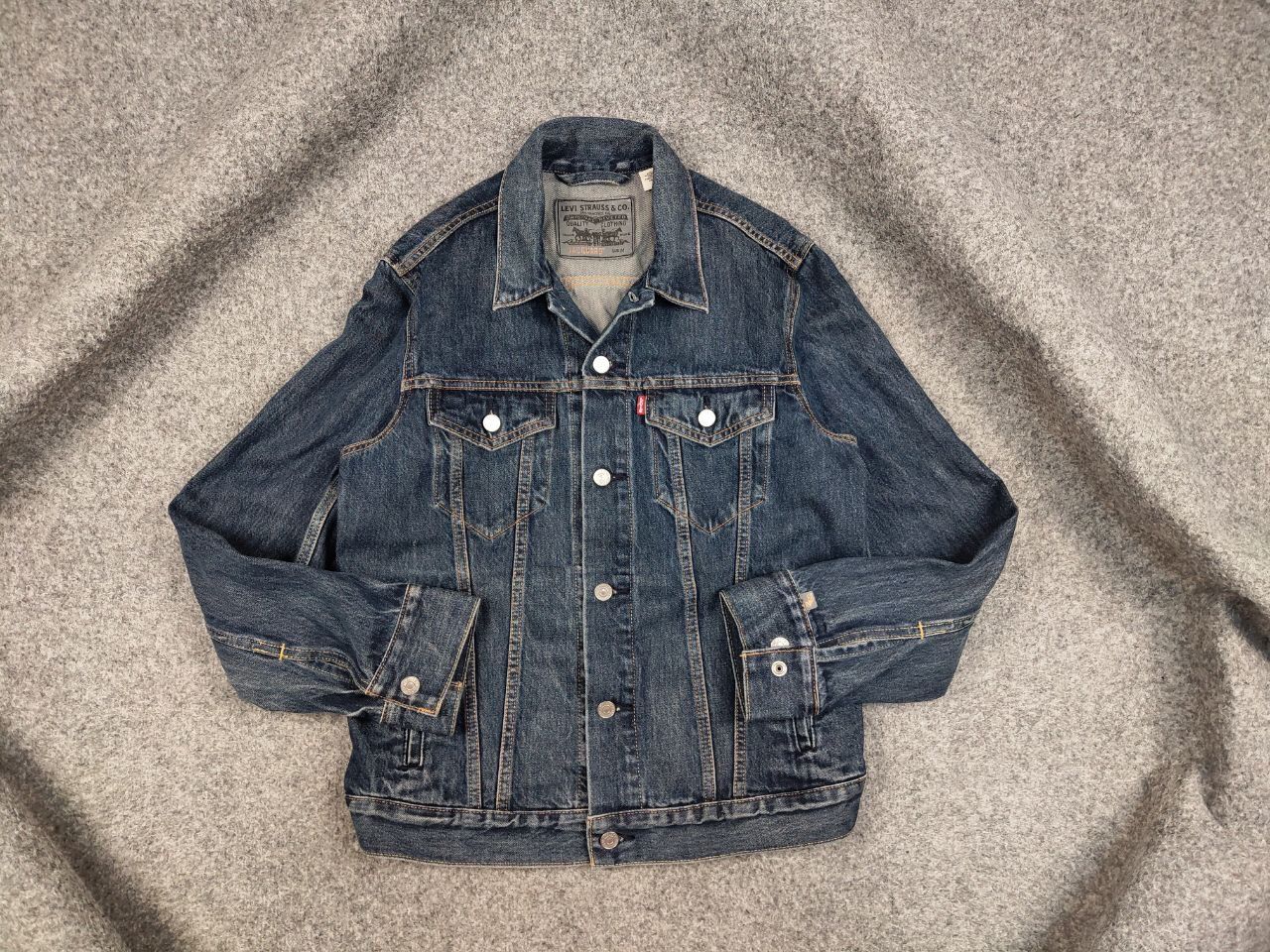 Levi's Rare Vintage Levi's x Jacquard google Trucker Denim Jacket Size US M / EU 48-50 / 2 - 12 Thumbnail