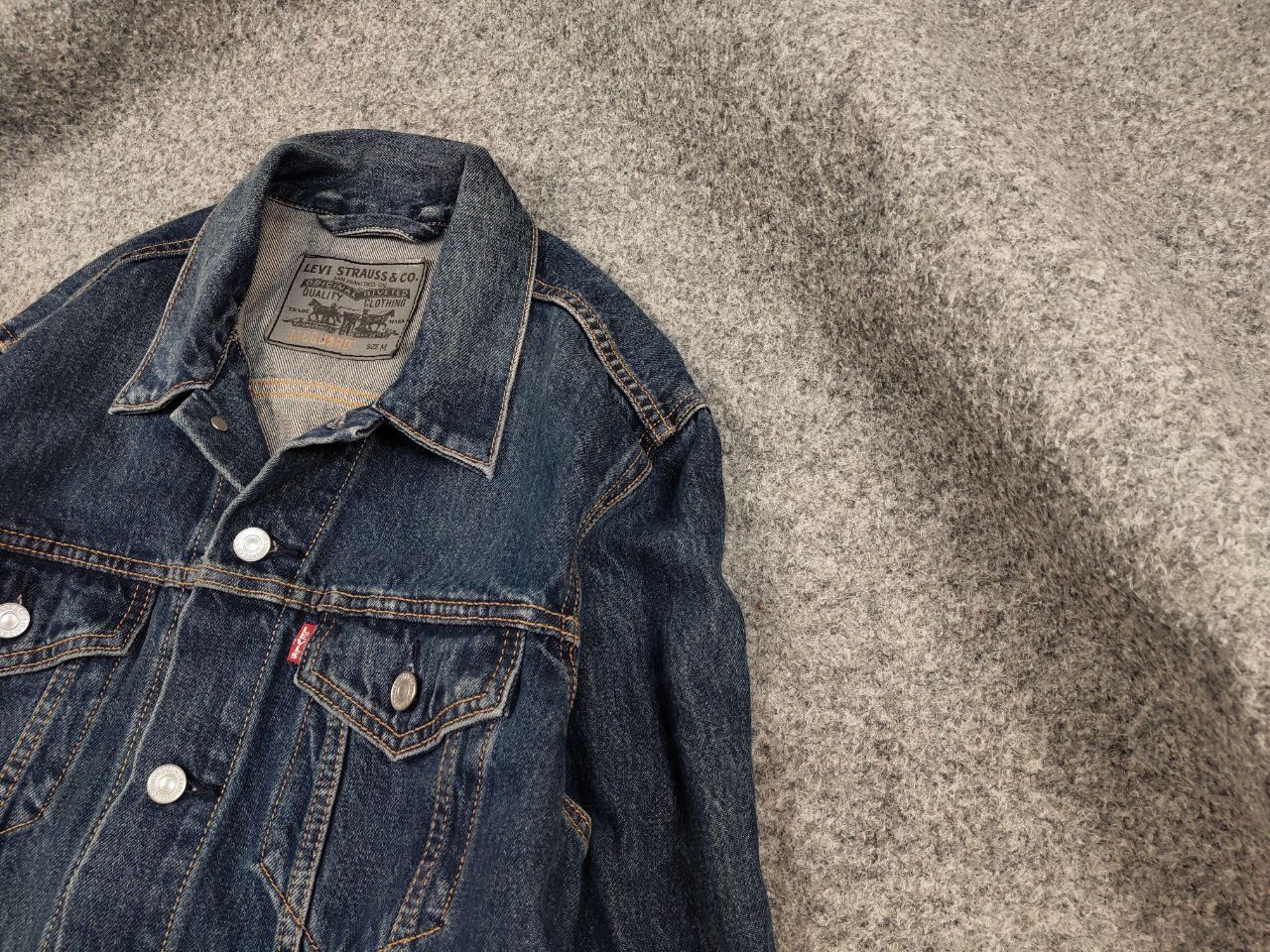 Levi's Rare Vintage Levi's x Jacquard google Trucker Denim Jacket Size US M / EU 48-50 / 2 - 4 Thumbnail