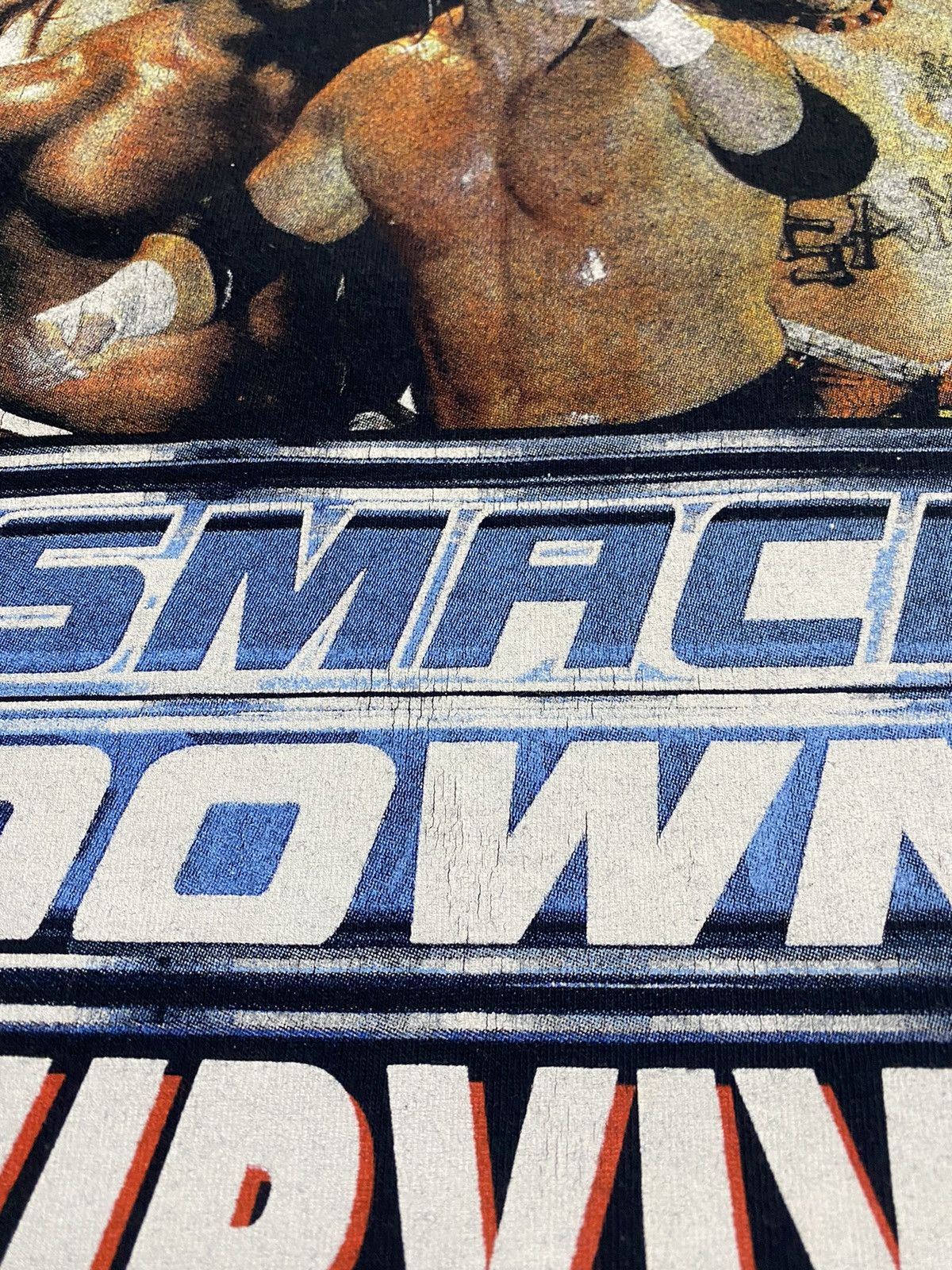 WWE Vintage WWE 2008 Smackdown Survivor series tour Size US L / EU 52-54 / 3 - 4 Thumbnail