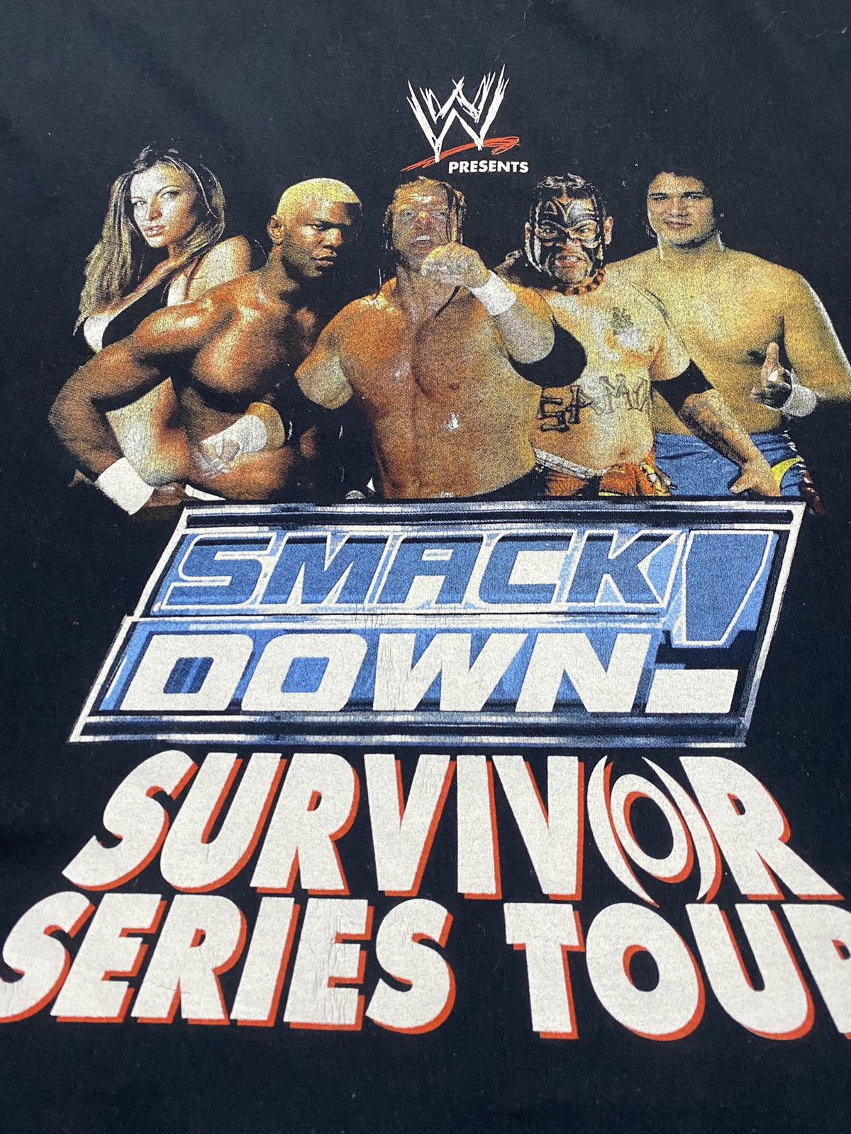 WWE Vintage WWE 2008 Smackdown Survivor series tour Size US L / EU 52-54 / 3 - 3 Thumbnail