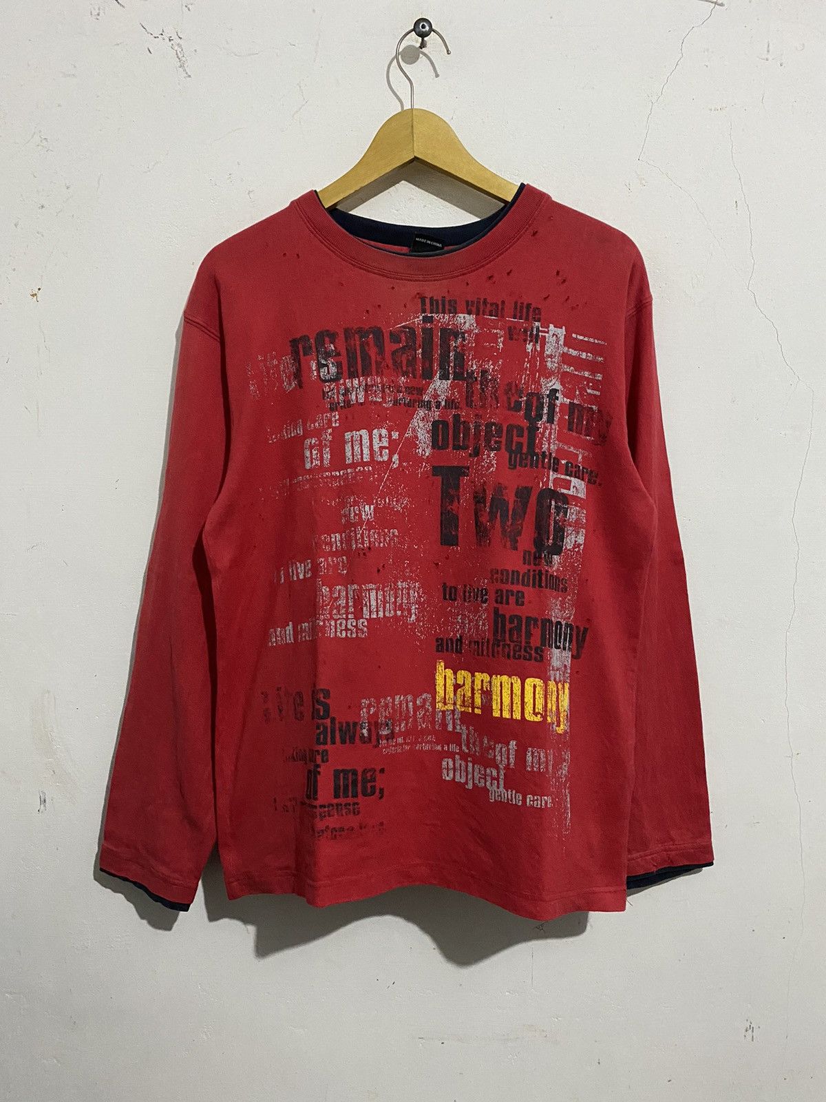 Beauty Beast × Hysteric Glamour × Japanese Brand 💸BINDINGOFFER💸Collins-Japanese Seditionaries Disstressed Tee Size US M / EU 48-50 / 2 - 1 Thumbnail