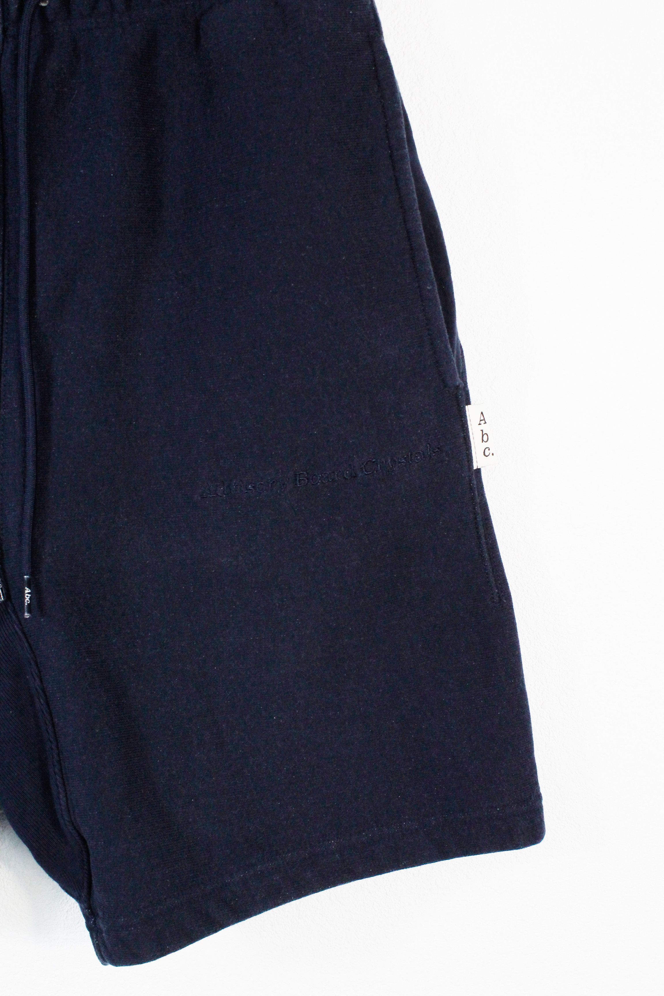 Advisory Board Crystals Advisory Board Crystal 123 Logo Navy Washed Sweat Shorts Size US 30 / EU 46 - 2 Thumbnail