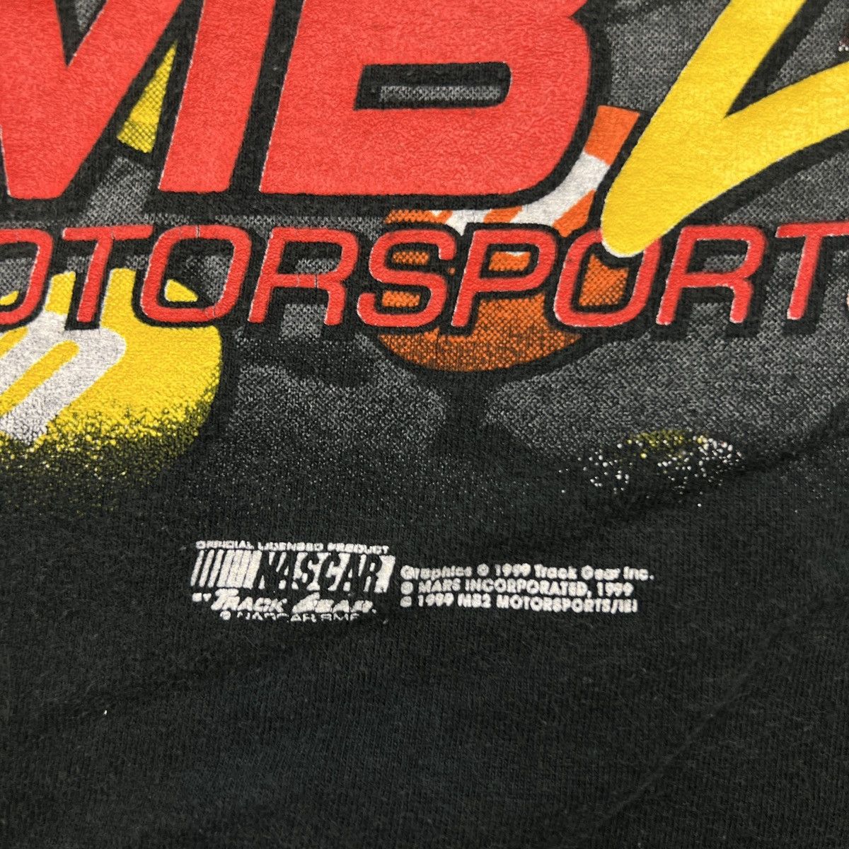 Vintage 1999 Ernie Irvan T Shirt M&Ms NASCAR Racing AOP Tee