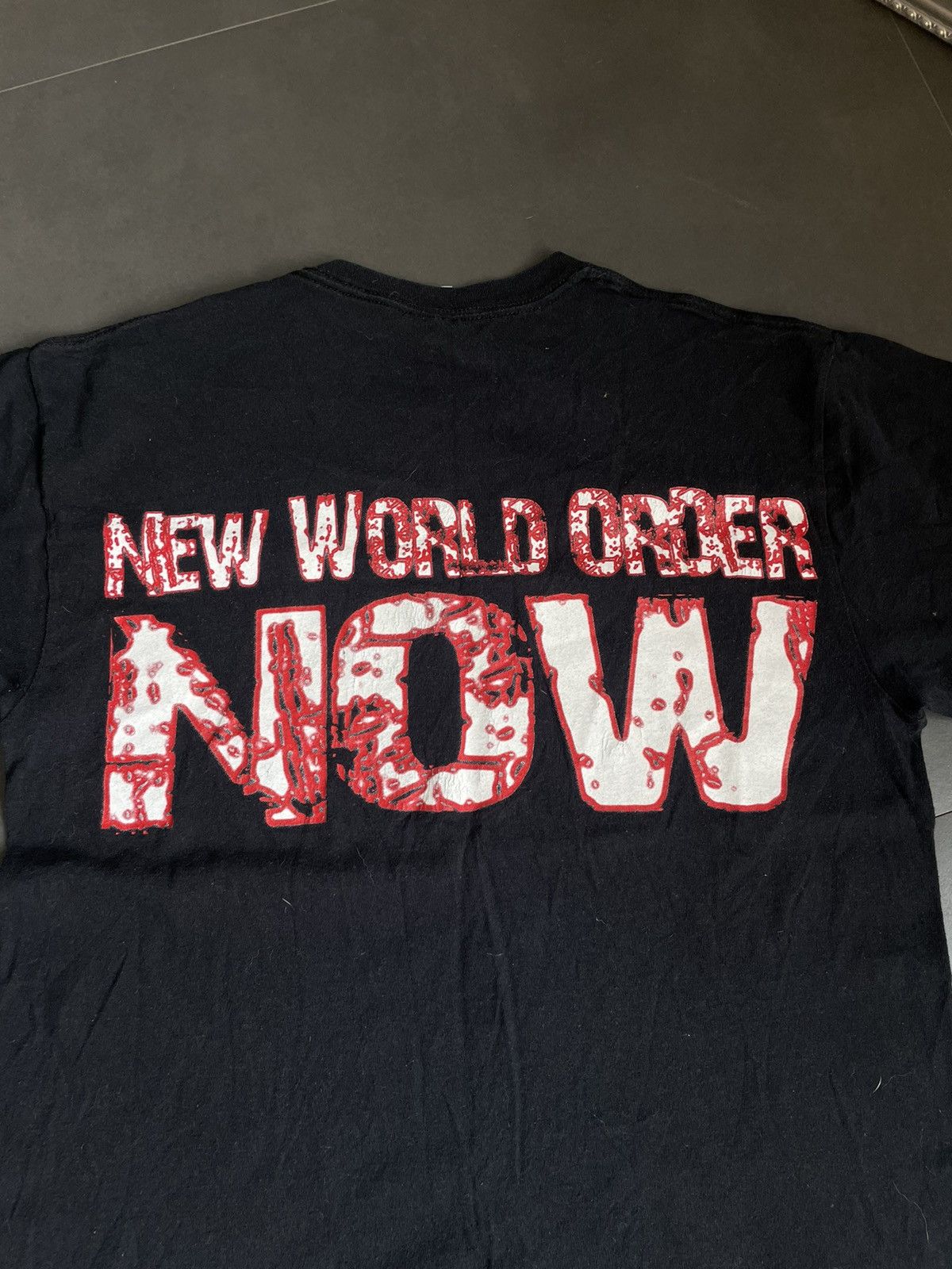 Band Tees Illegible death Rock Band Metal Tee Size M NEW WORLD ORDER Size US M / EU 48-50 / 2 - 7 Thumbnail
