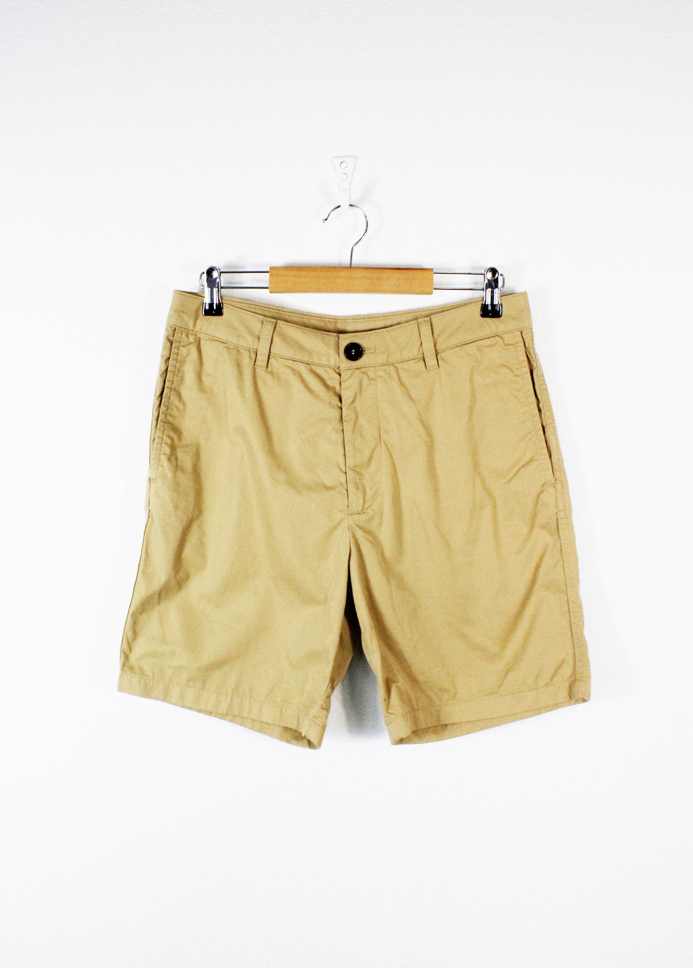 Arket Arket Beige Cotton Chino Shorts Size US 34 / EU 50 - 1 Thumbnail