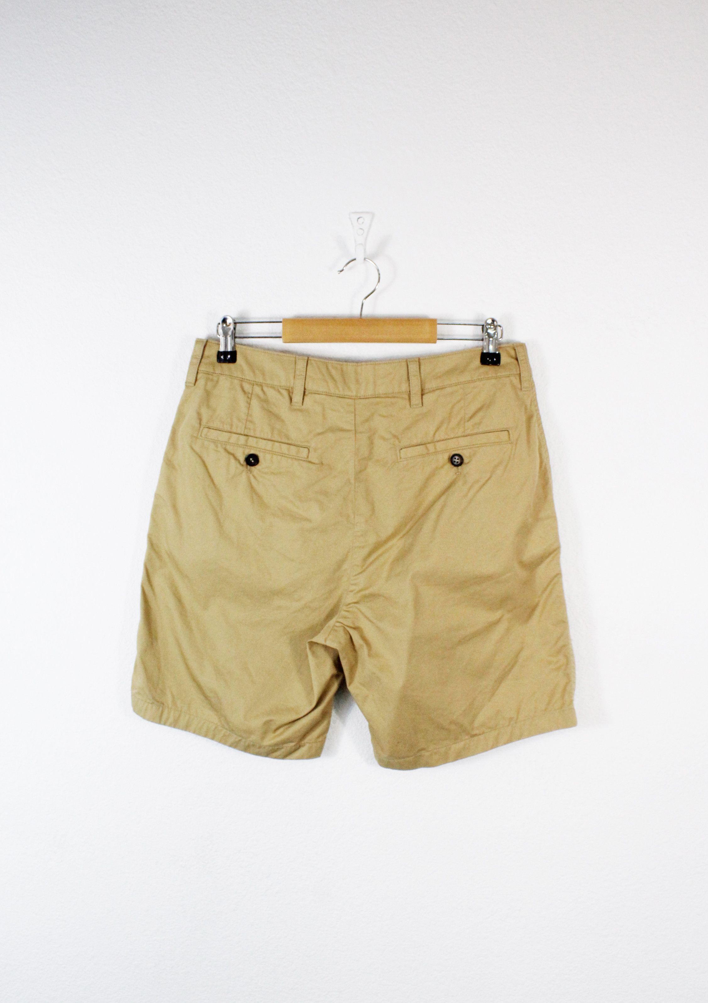 Arket Arket Beige Cotton Chino Shorts Size US 34 / EU 50 - 5 Thumbnail