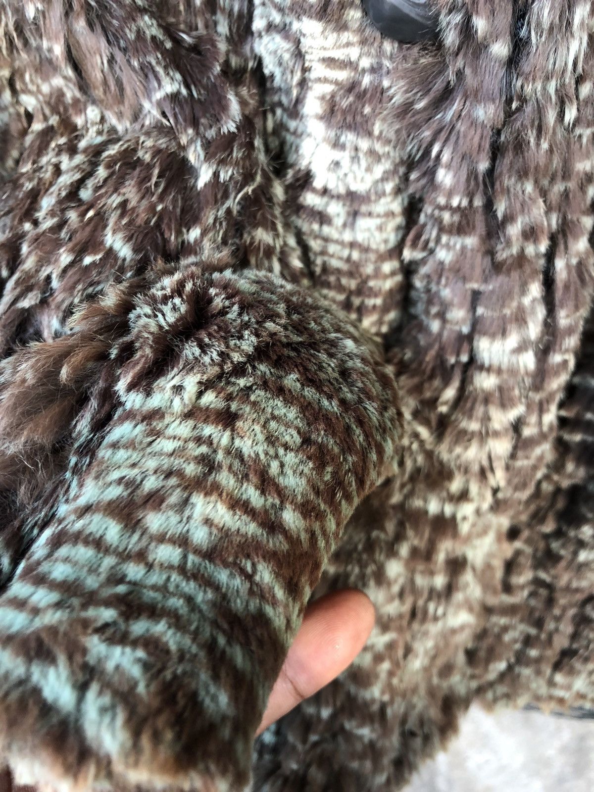 Japanese Brand ROSASE CLUB 💯 FUR RABBIT outwear size L Size US L / EU 52-54 / 3 - 8 Thumbnail