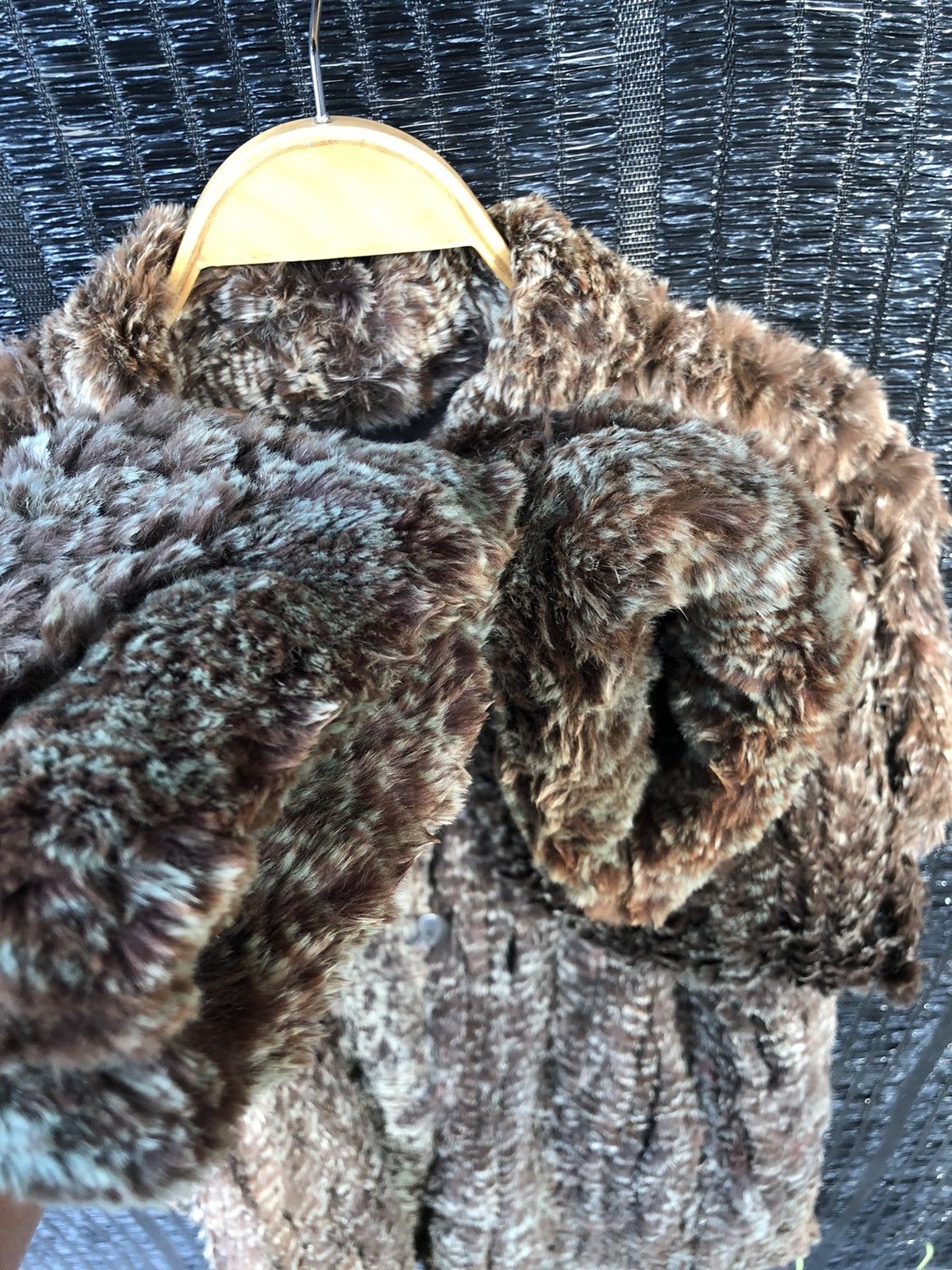 Japanese Brand ROSASE CLUB 💯 FUR RABBIT outwear size L Size US L / EU 52-54 / 3 - 5 Thumbnail