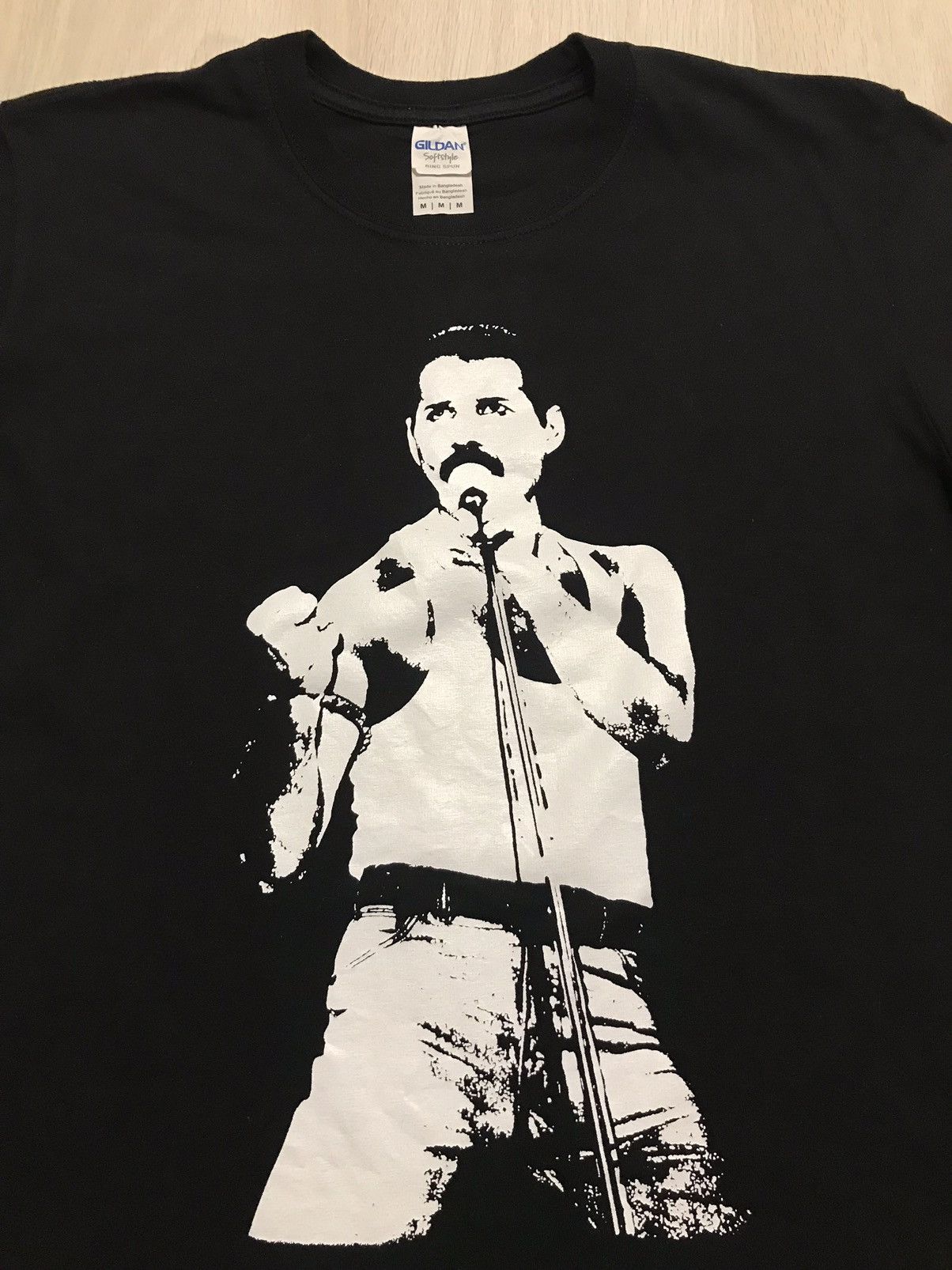 Band Tees Freddie Mercury Merch Queen Rock tee Size US S / EU 44-46 / 1 - 2 Thumbnail
