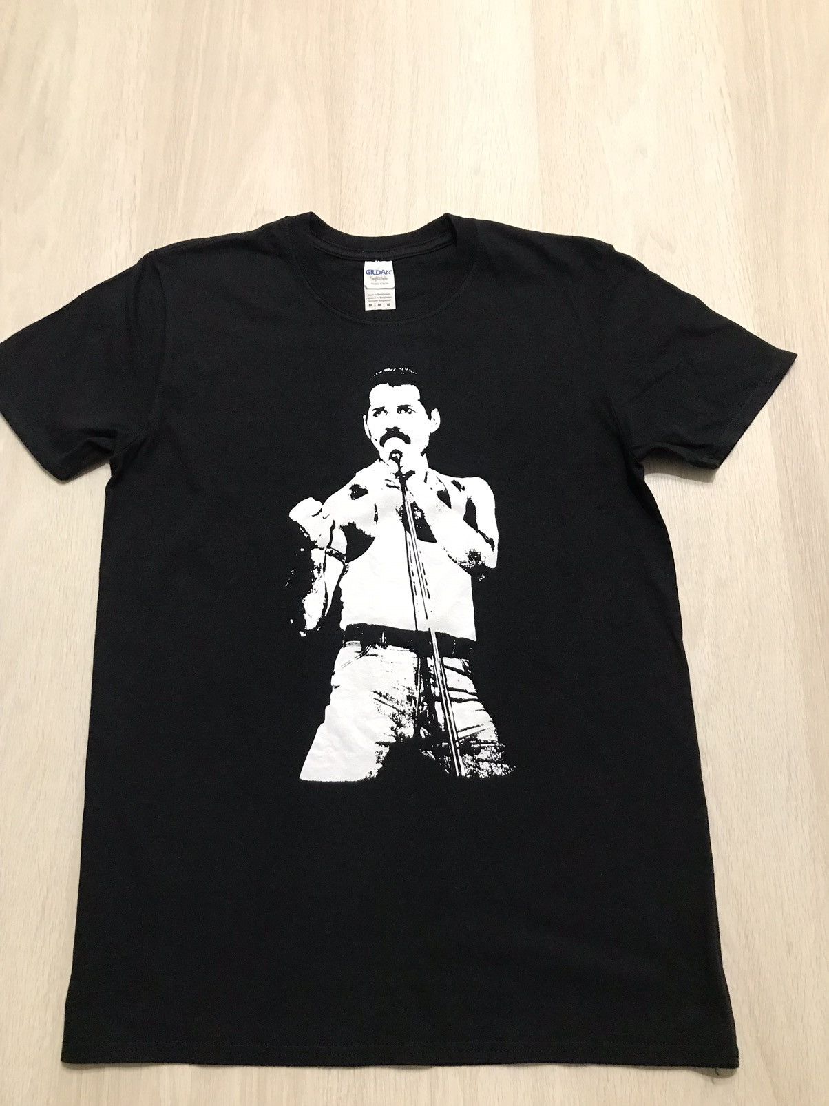 Band Tees Freddie Mercury Merch Queen Rock tee Size US S / EU 44-46 / 1 - 1 Thumbnail