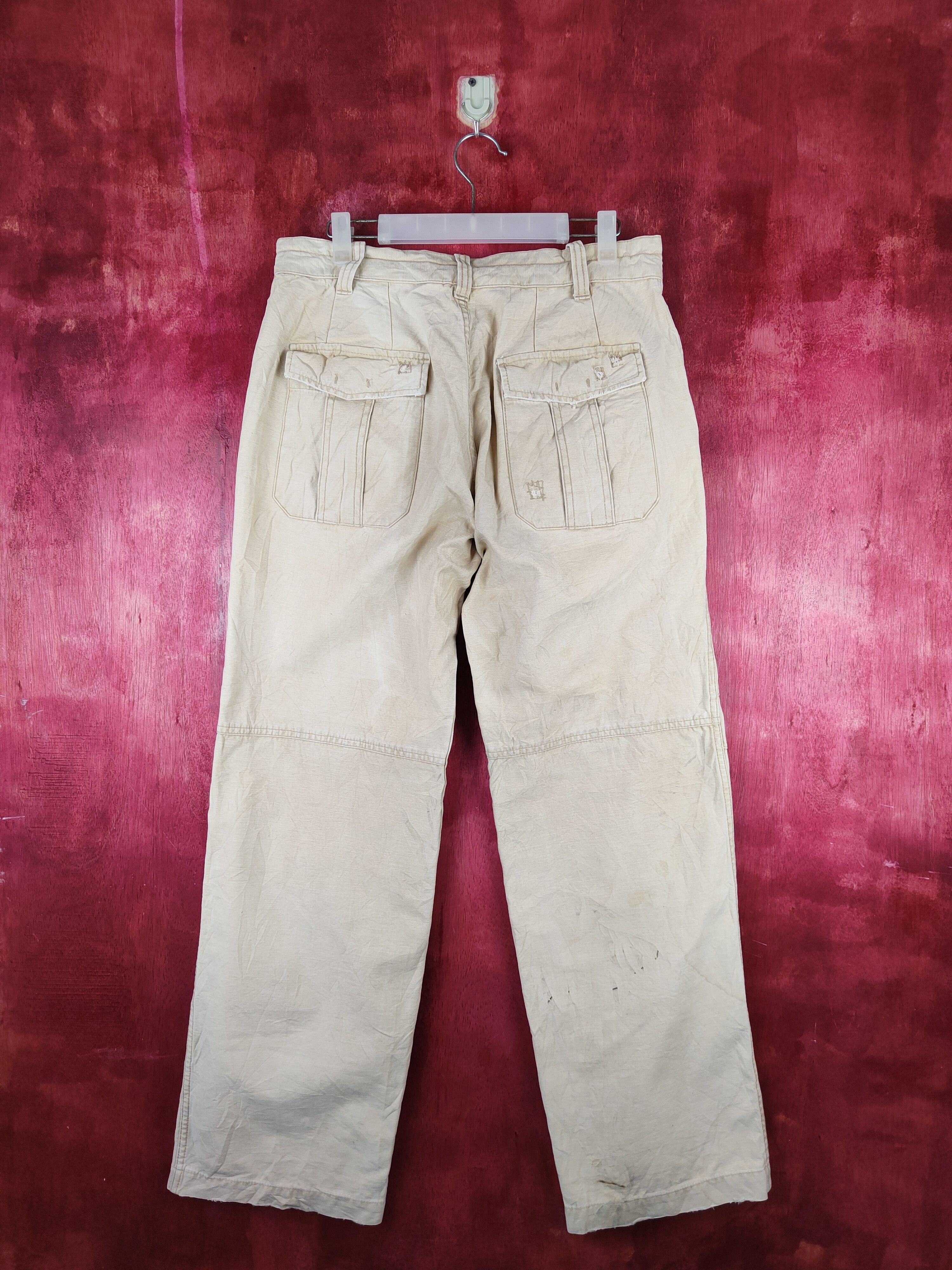 Japanese Brand Oshkosh Brown Multipocket Tactical Cargo Pants #S776DL Size US 30 / EU 46 - 8 Thumbnail