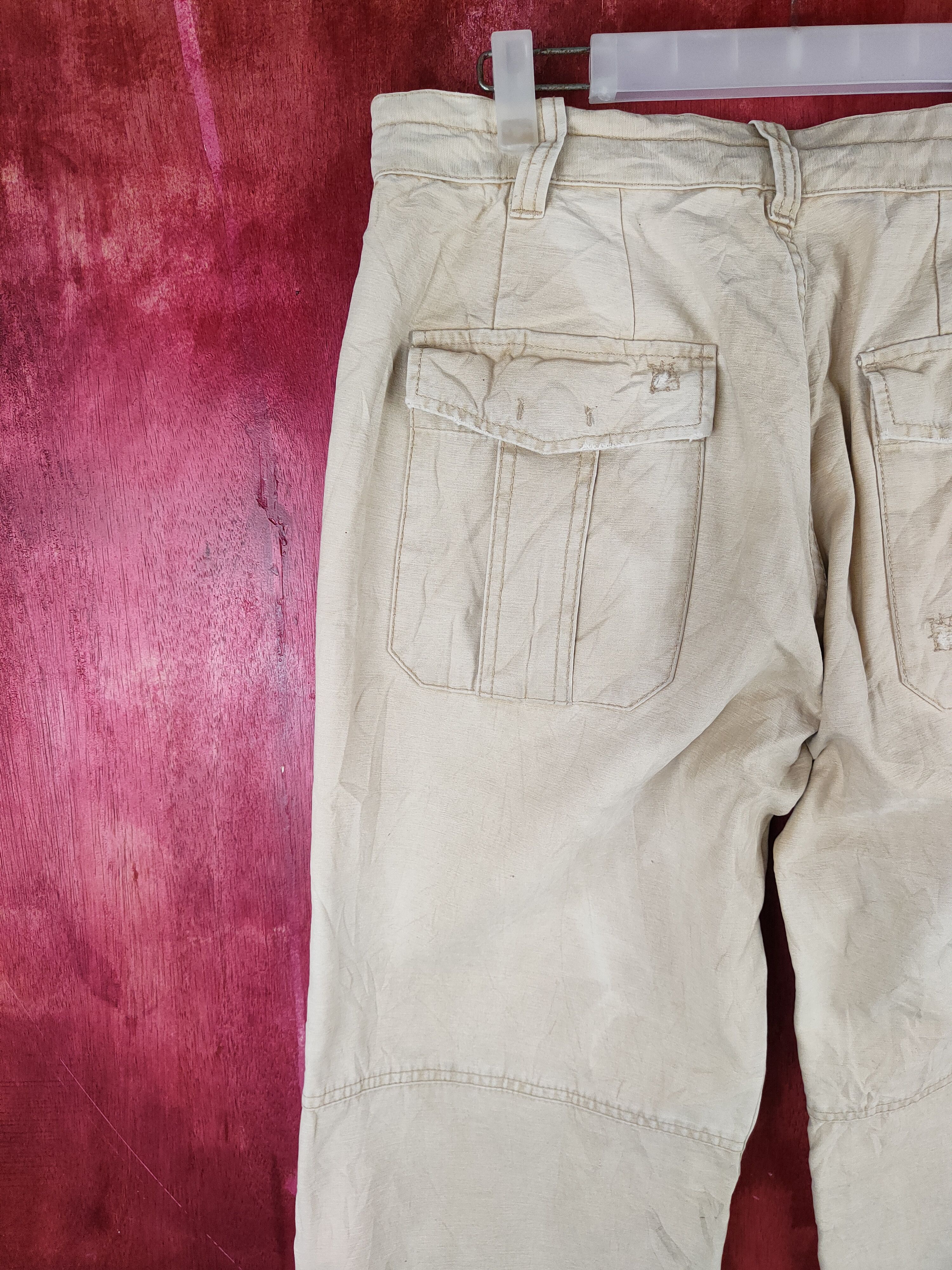 Japanese Brand Oshkosh Brown Multipocket Tactical Cargo Pants #S776DL Size US 30 / EU 46 - 9 Thumbnail