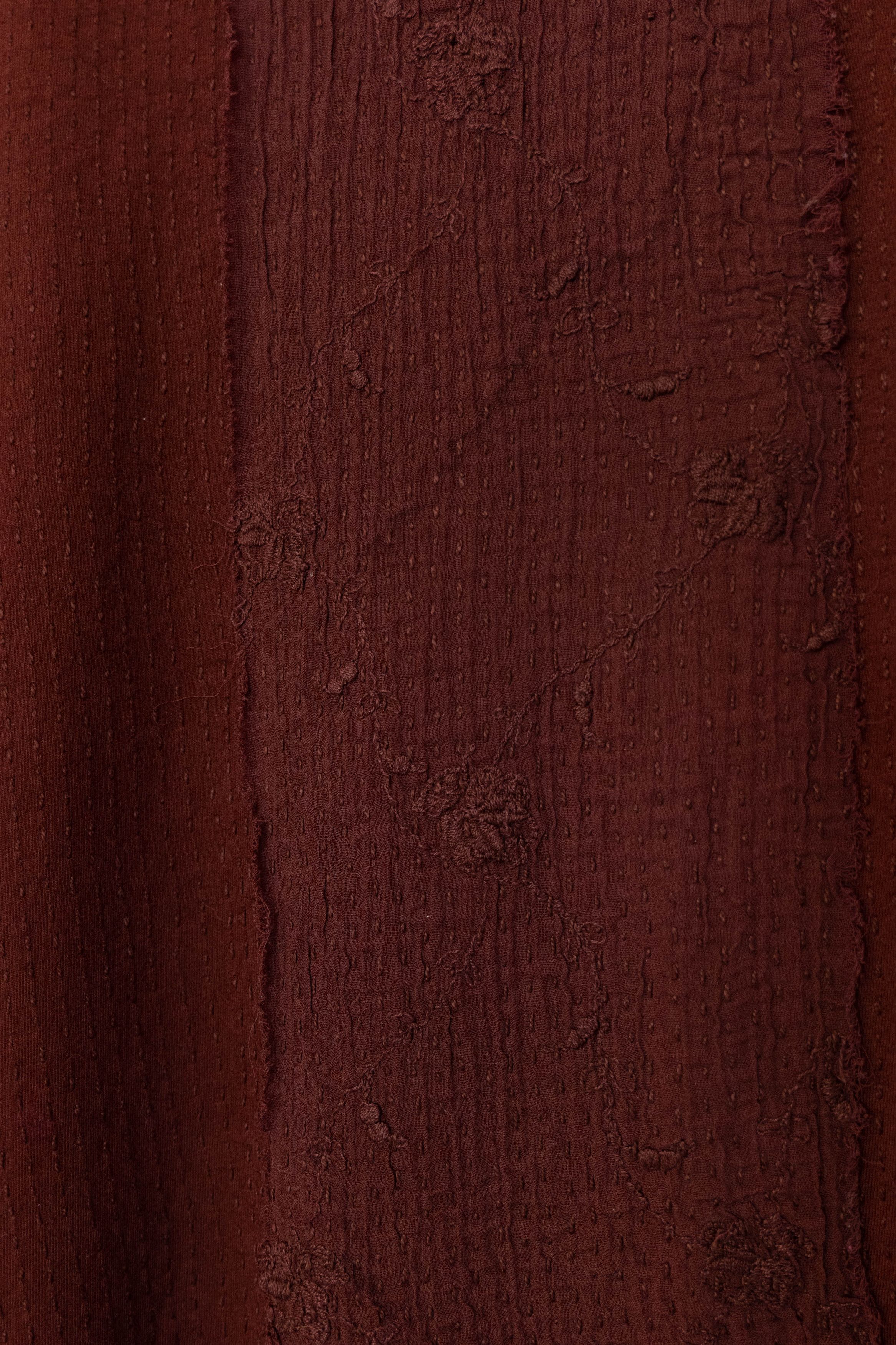 By Walid antique fabric patch shirt Size US L / EU 52-54 / 3 - 3 Thumbnail
