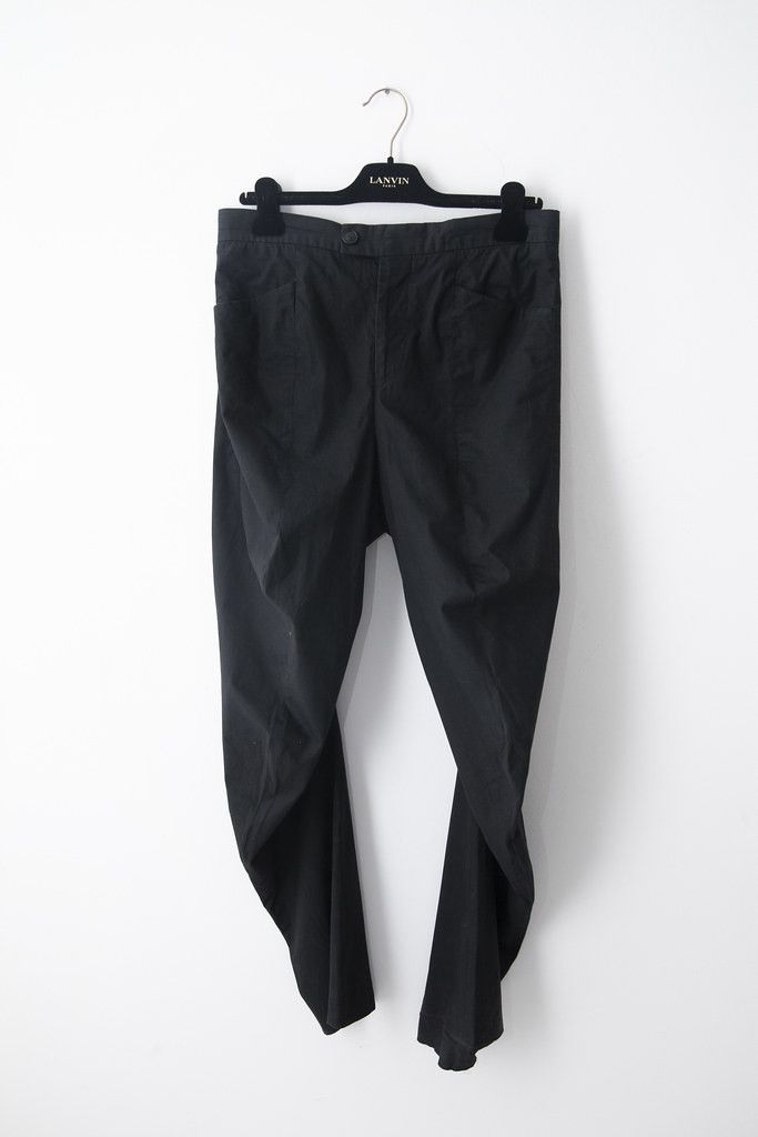 Alexander McQueen 1990's J-shaped pants Size US 32 / EU 48 - 1 Thumbnail