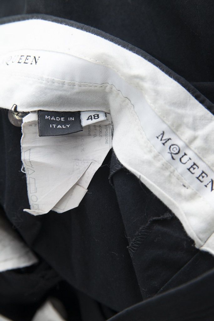 Alexander McQueen 1990's J-shaped pants Size US 32 / EU 48 - 5 Thumbnail