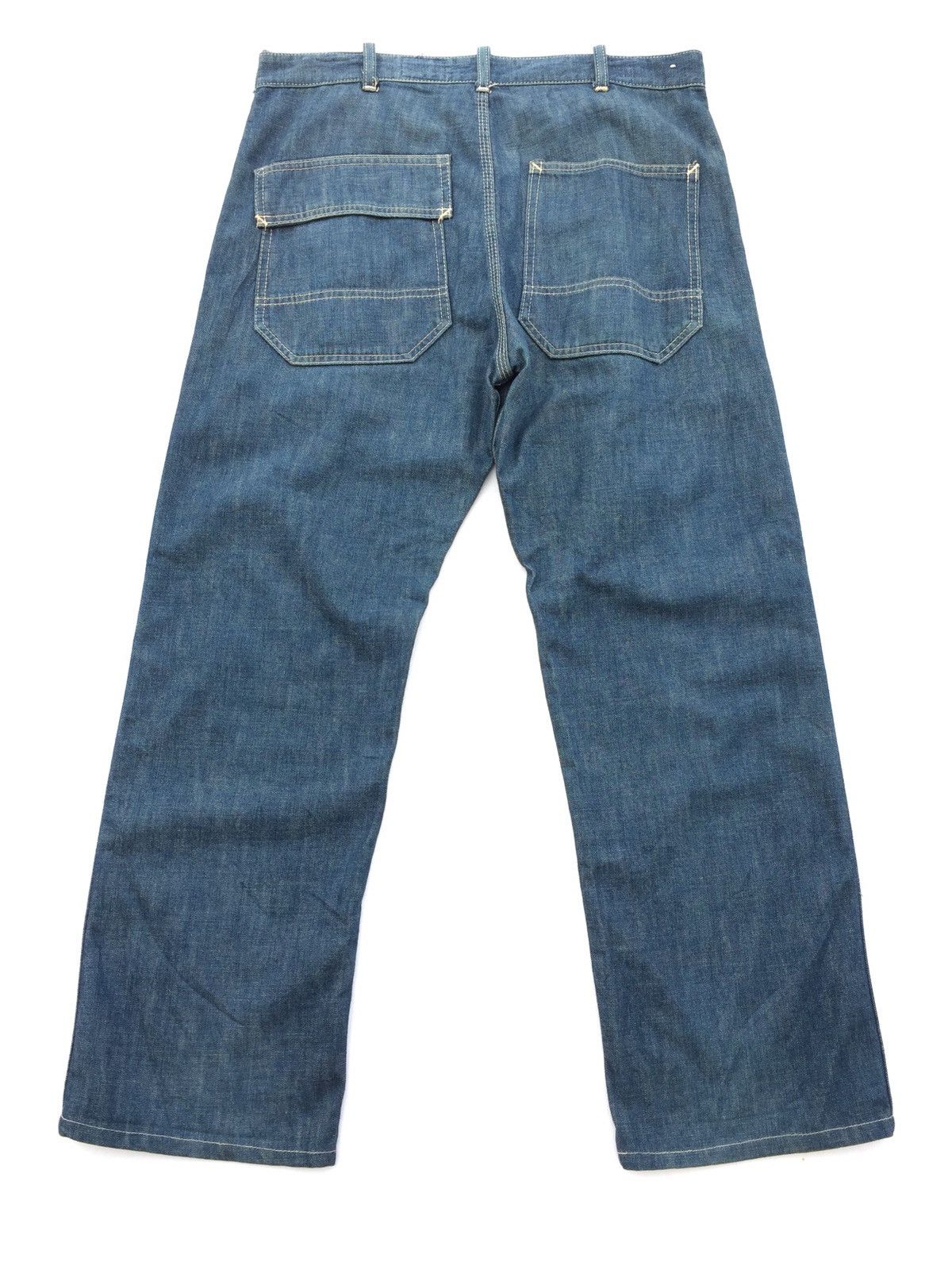 Japanese Brand × Vintage Japanese Carpenter Union Made Baggy Jeans Size US 32 / EU 48 - 1 Thumbnail