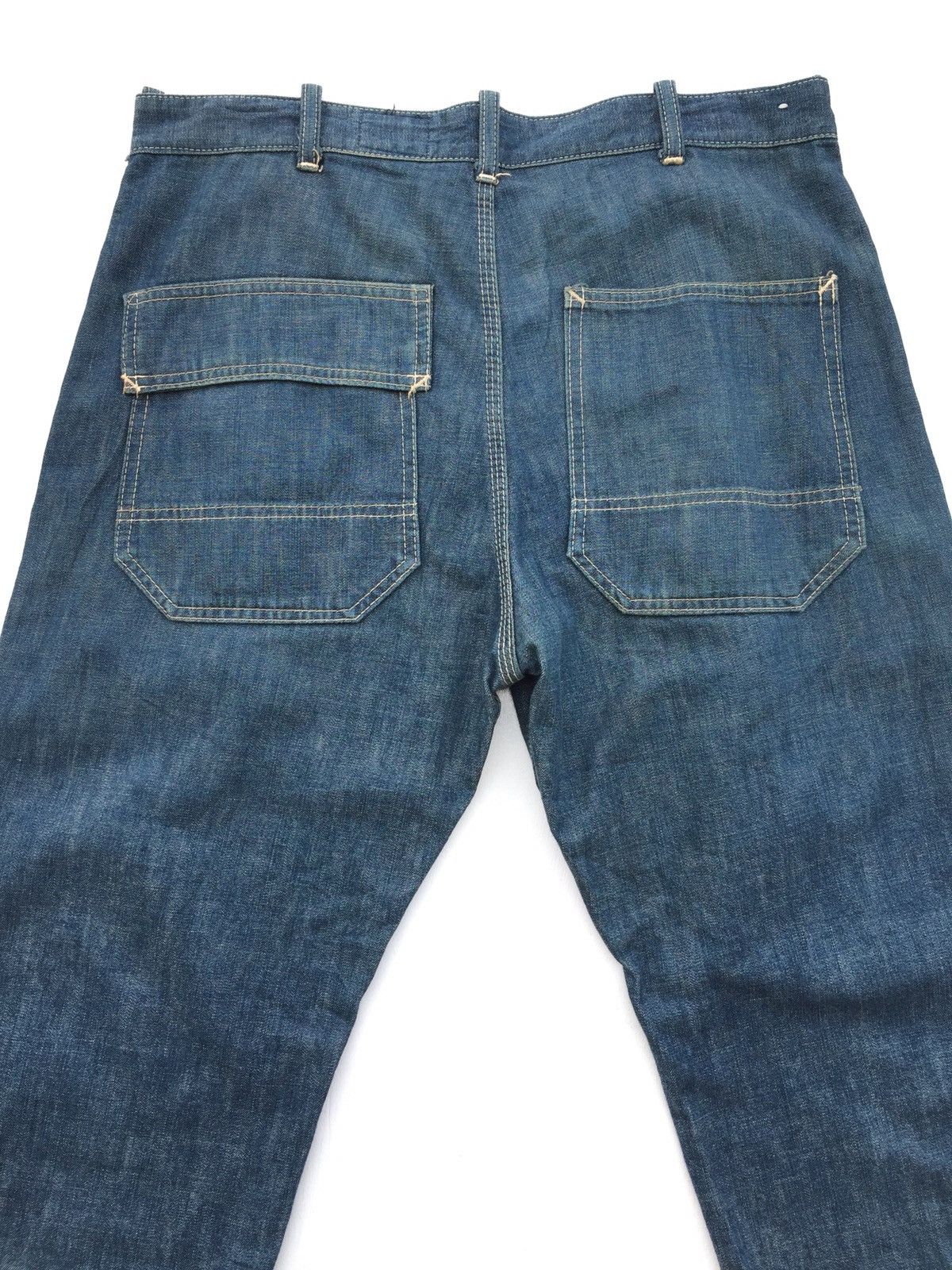 Japanese Brand × Vintage Japanese Carpenter Union Made Baggy Jeans Size US 32 / EU 48 - 3 Thumbnail