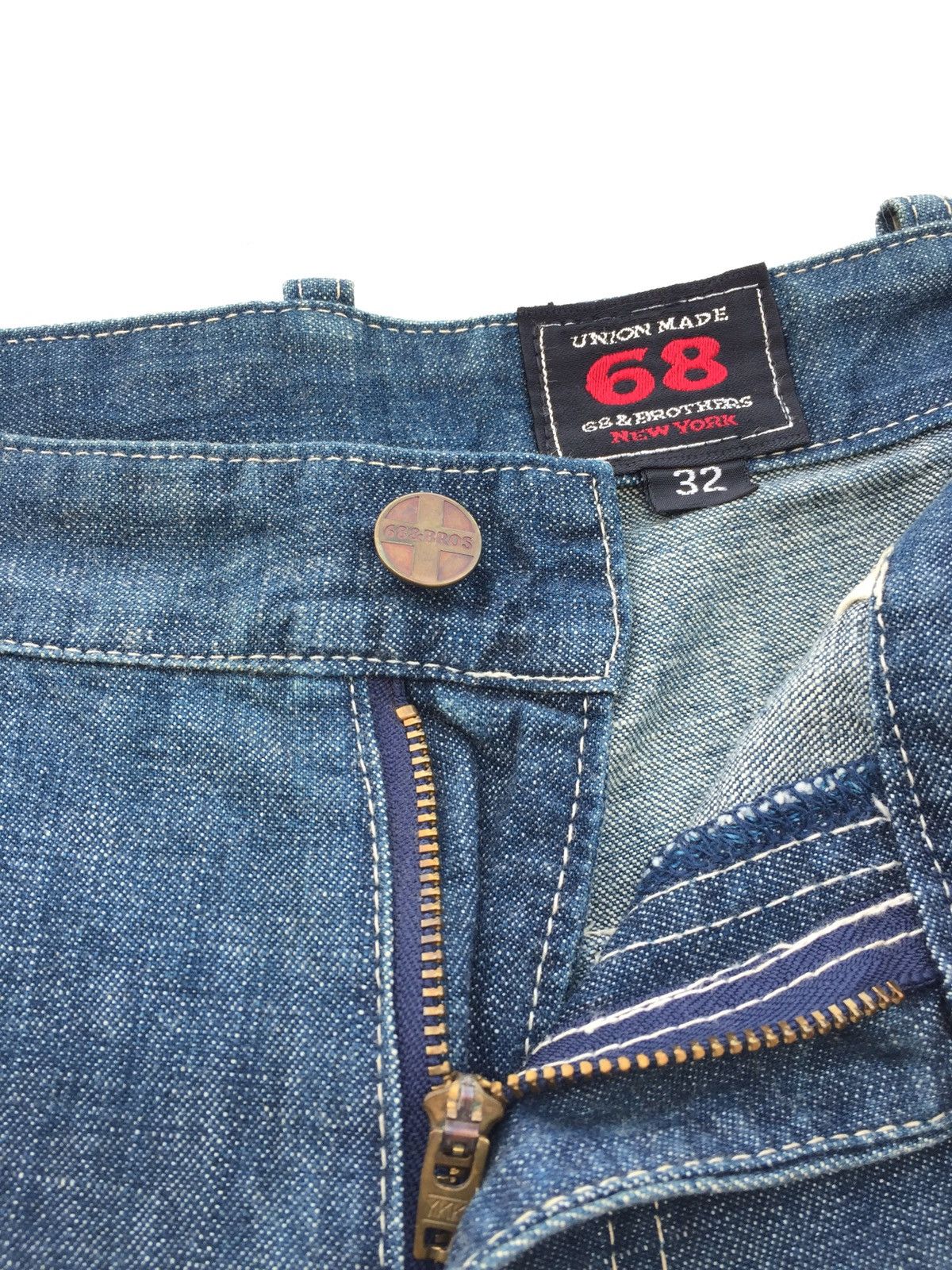 Japanese Brand × Vintage Japanese Carpenter Union Made Baggy Jeans Size US 32 / EU 48 - 6 Thumbnail