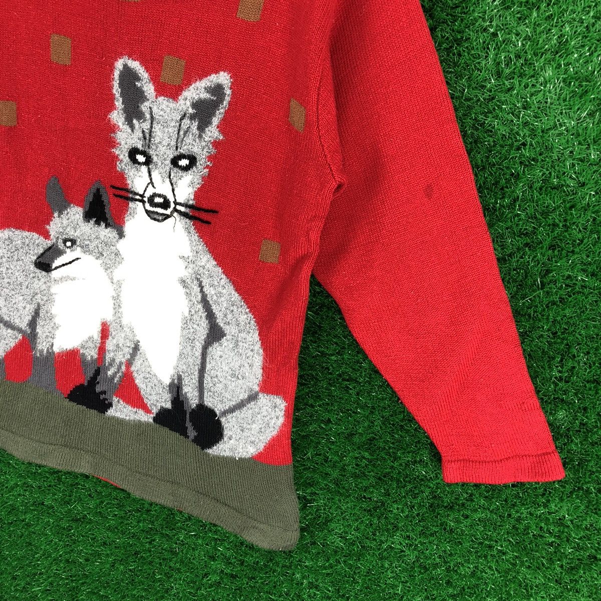 Japanese Brand Vintage 90's Knitwear Wool Sweater by Vinidiany Size M / US 6-8 / IT 42-44 - 3 Thumbnail