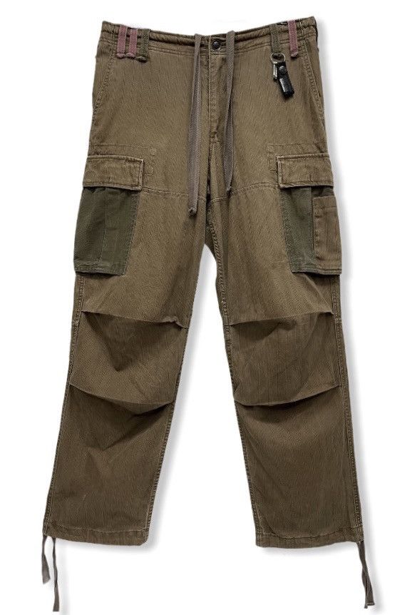 image of Number N Ine x Vintage Firebreath Products Numbernine Street Fashion Cargo Pants in Brown (Size 32)