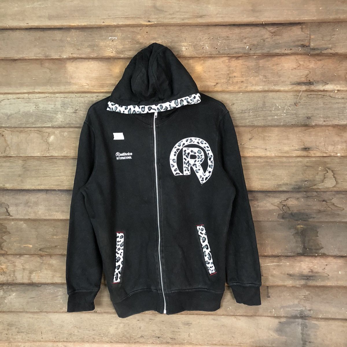 image of Real B Voice Black Hoodie 150B, Men's (Size Large)
