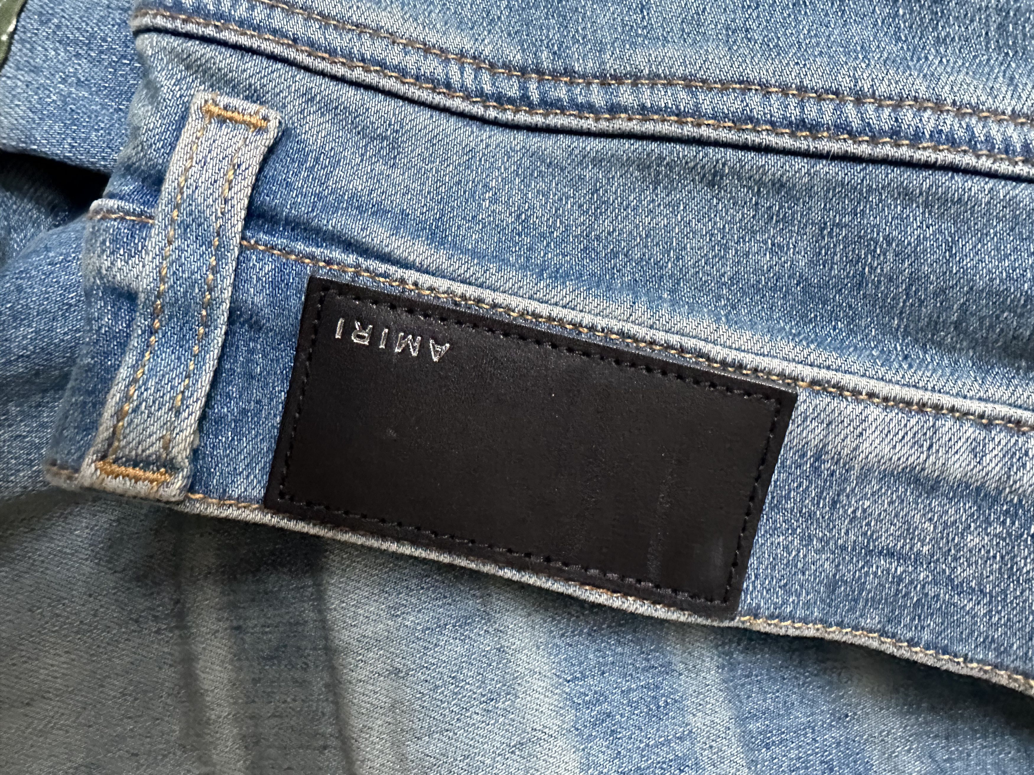 Amiri AMIRI BANDANA ART PATCH JEANS Size US 40 / EU 56 - 6 Thumbnail