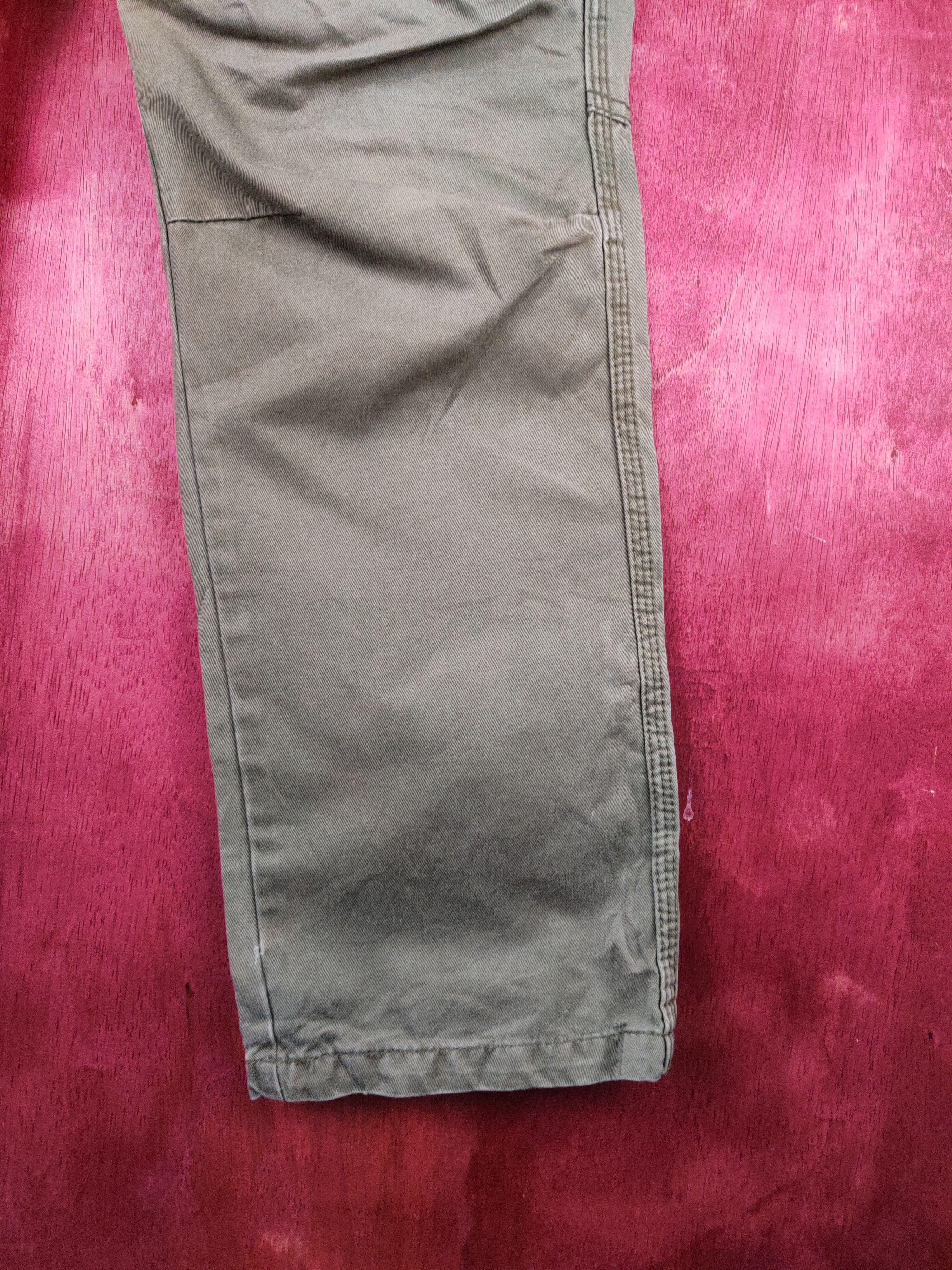 Japanese Brand Made in Heaven Faded Multipocket Tactical Cargo Pants #S785 Size US 30 / EU 46 - 6 Thumbnail