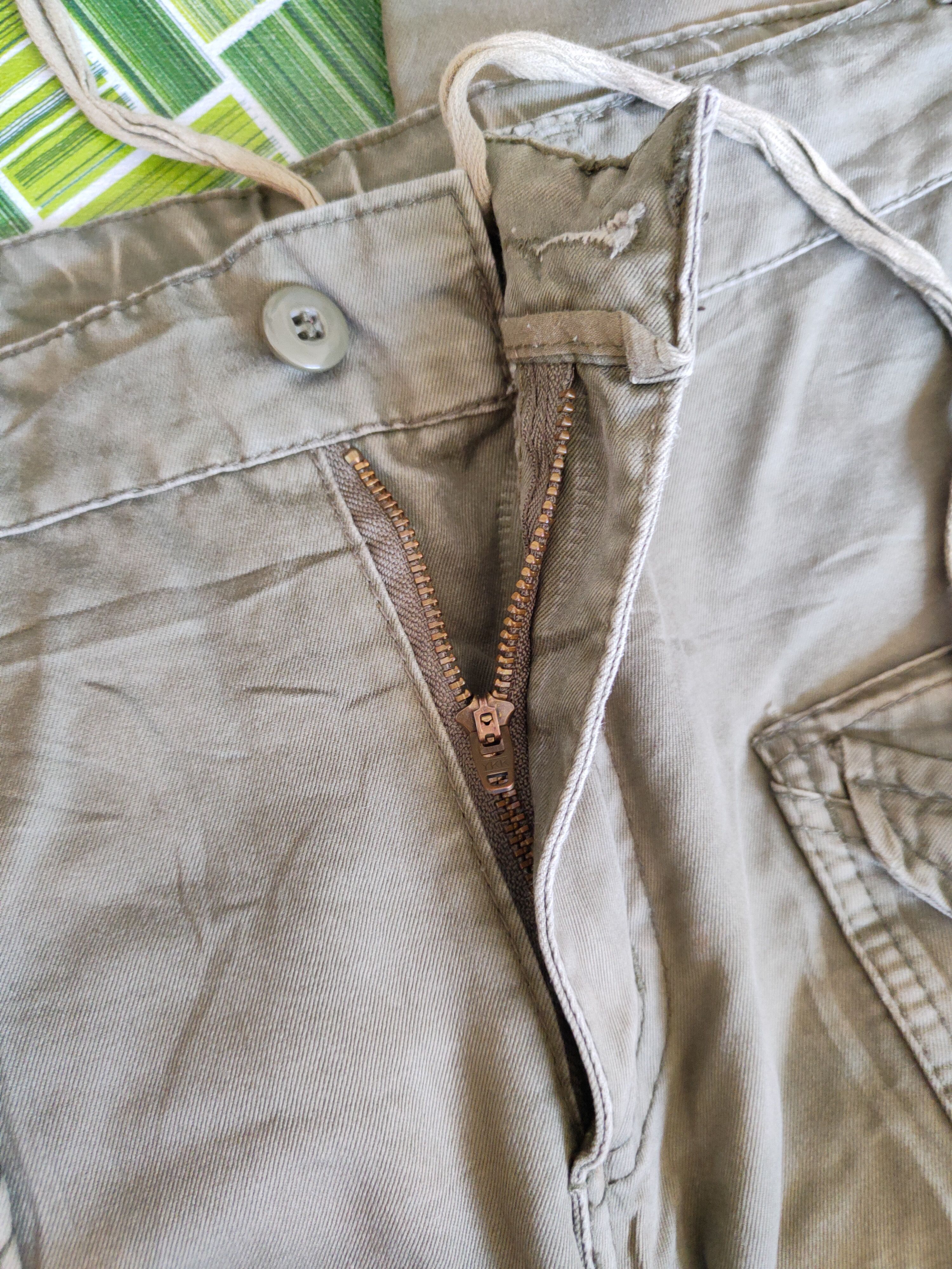 Japanese Brand Made in Heaven Faded Multipocket Tactical Cargo Pants #S785 Size US 30 / EU 46 - 12 Thumbnail
