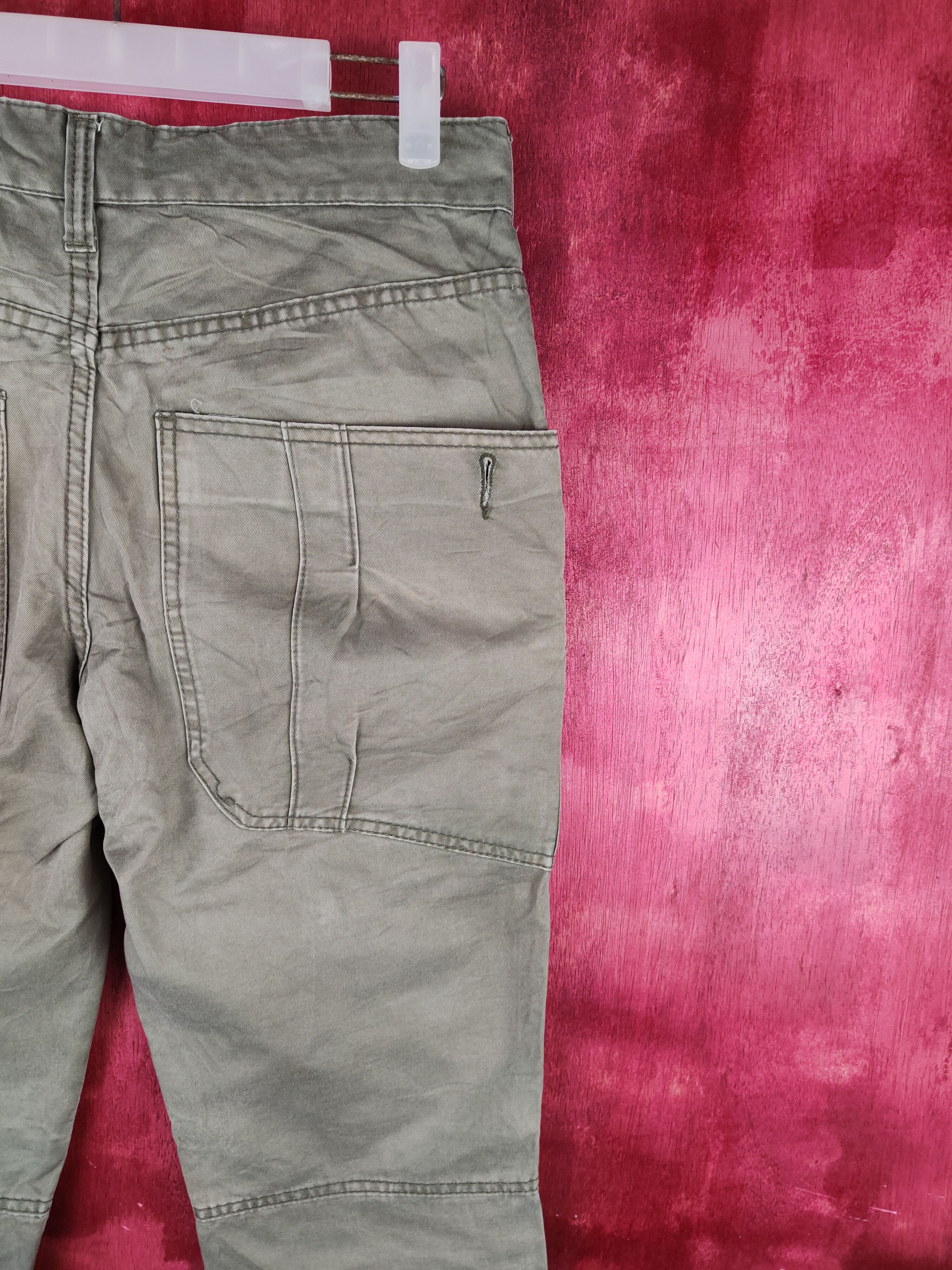 Japanese Brand Made in Heaven Faded Multipocket Tactical Cargo Pants #S785 Size US 30 / EU 46 - 10 Thumbnail