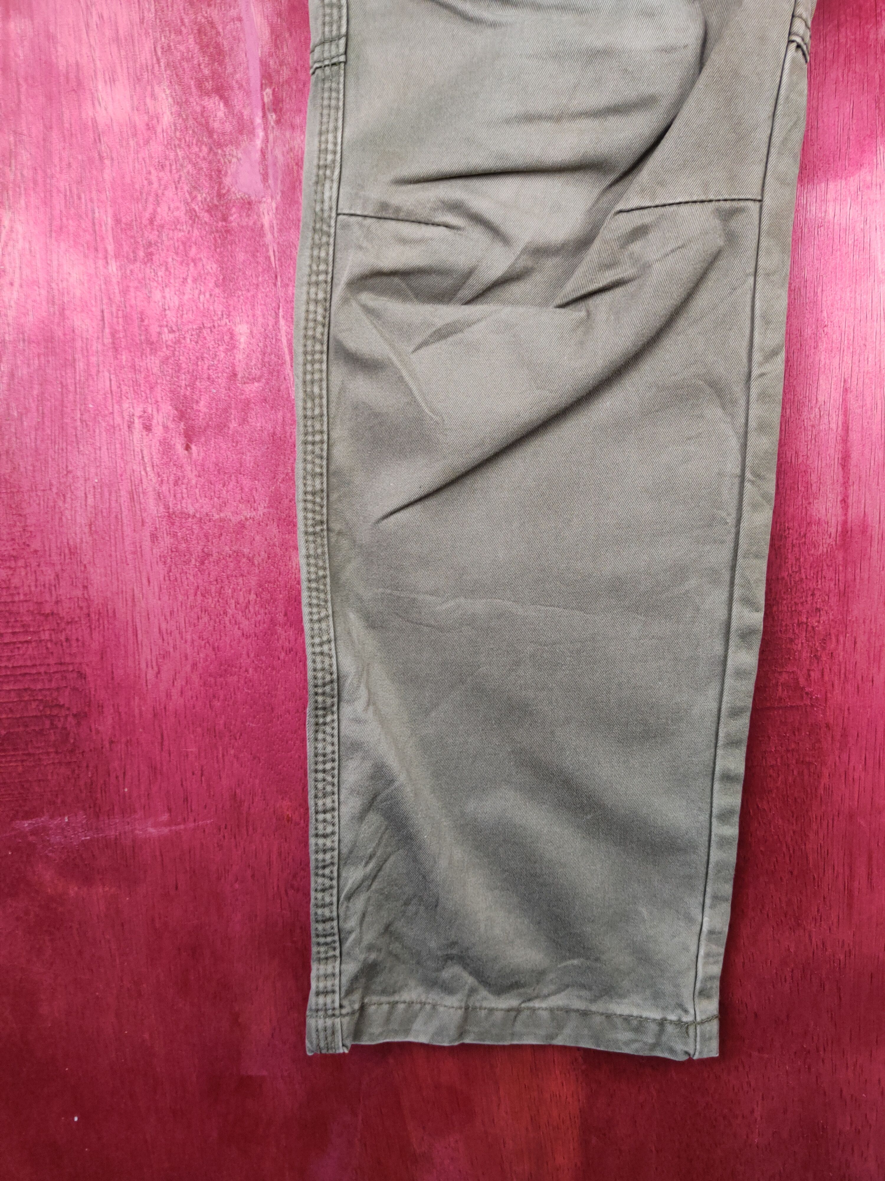 Japanese Brand Made in Heaven Faded Multipocket Tactical Cargo Pants #S785 Size US 30 / EU 46 - 4 Thumbnail