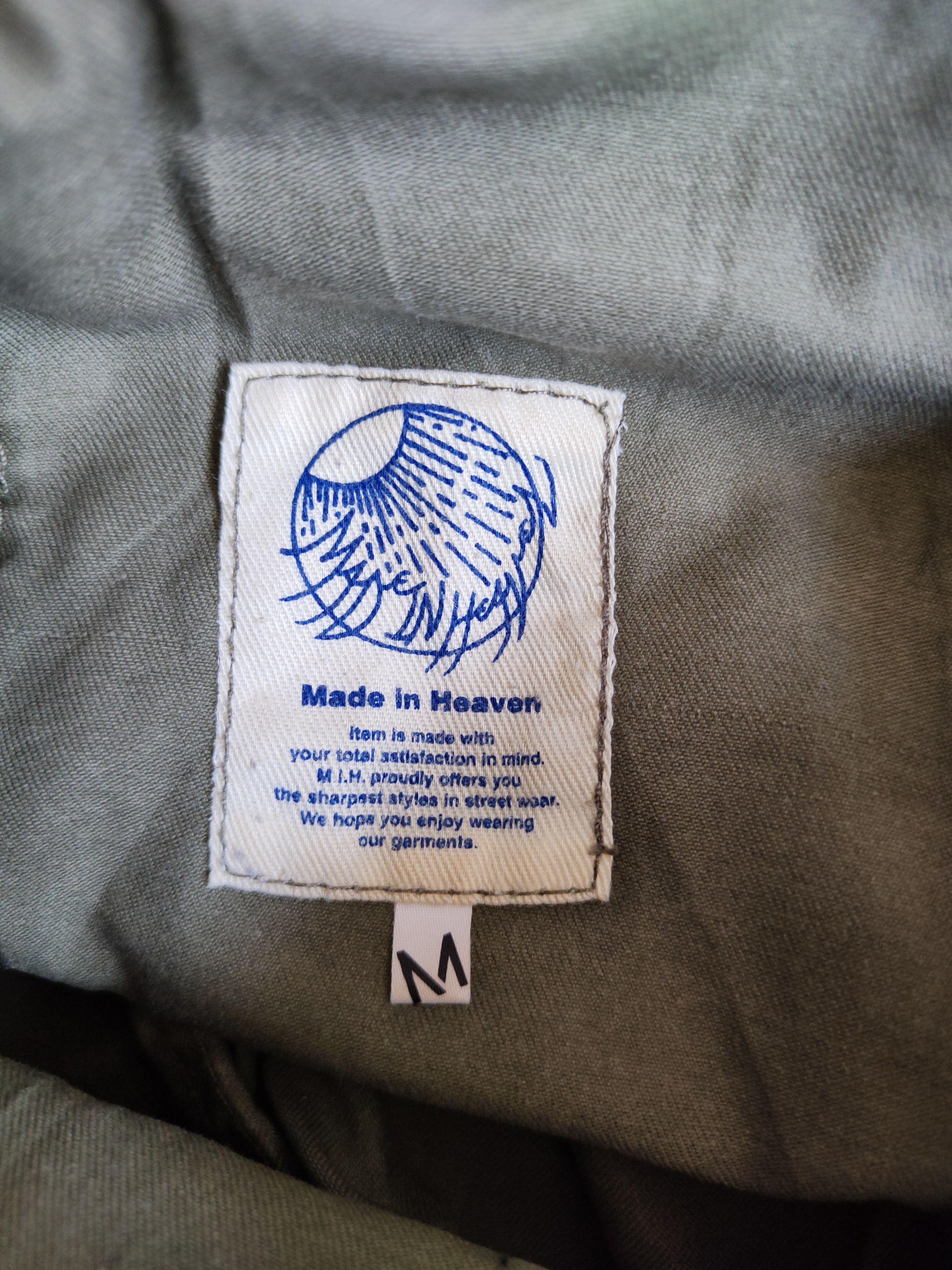 Japanese Brand Made in Heaven Faded Multipocket Tactical Cargo Pants #S785 Size US 30 / EU 46 - 14 Thumbnail