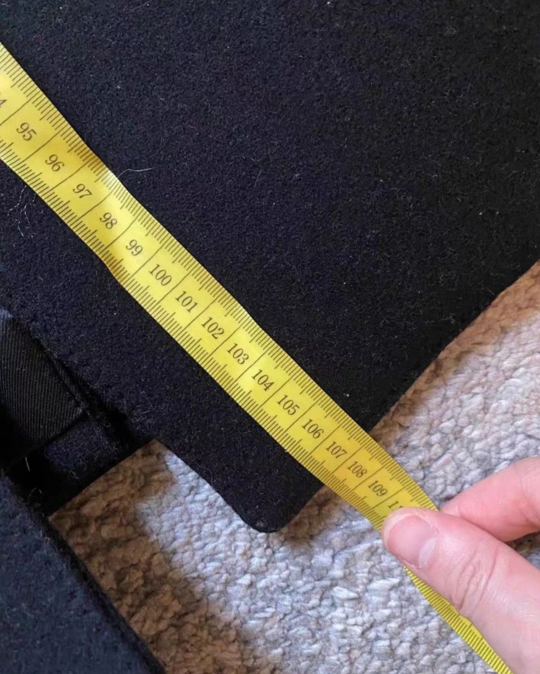 Celine Celine black laine coat Size US M / EU 48-50 / 2 - 9 Thumbnail