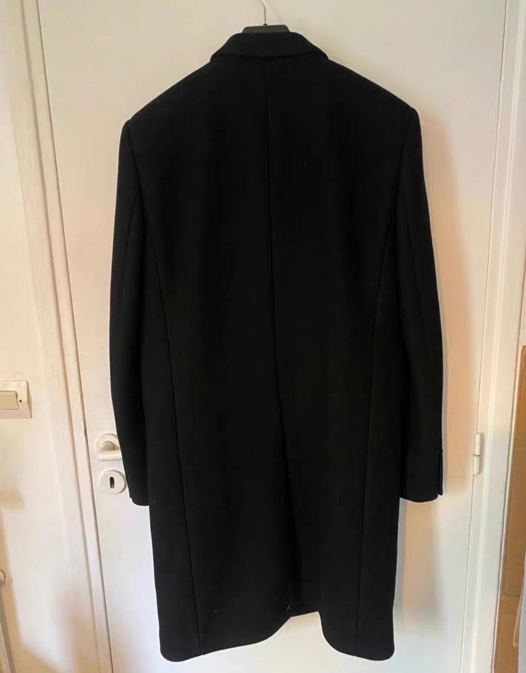 Celine Celine black laine coat Size US M / EU 48-50 / 2 - 2 Thumbnail
