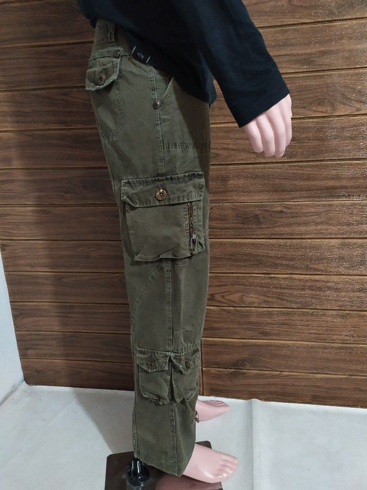 Japanese Brand 🔥P.E.L Cargo Multipocket Tactical Pants Size US 30 / EU 46 - 3 Thumbnail