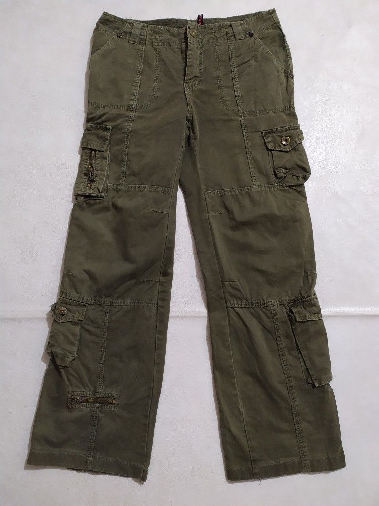 Japanese Brand 🔥P.E.L Cargo Multipocket Tactical Pants Size US 30 / EU 46 - 5 Thumbnail