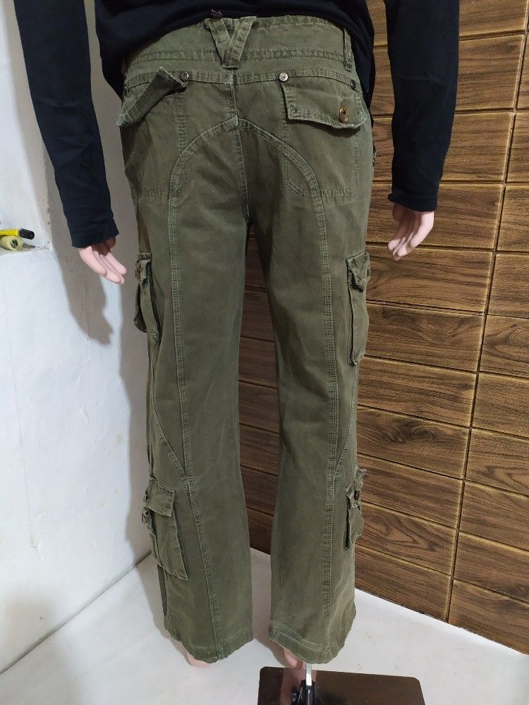 Japanese Brand 🔥P.E.L Cargo Multipocket Tactical Pants Size US 30 / EU 46 - 4 Thumbnail