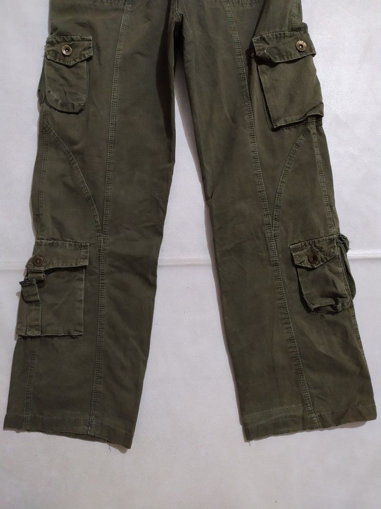 Japanese Brand 🔥P.E.L Cargo Multipocket Tactical Pants Size US 30 / EU 46 - 11 Thumbnail