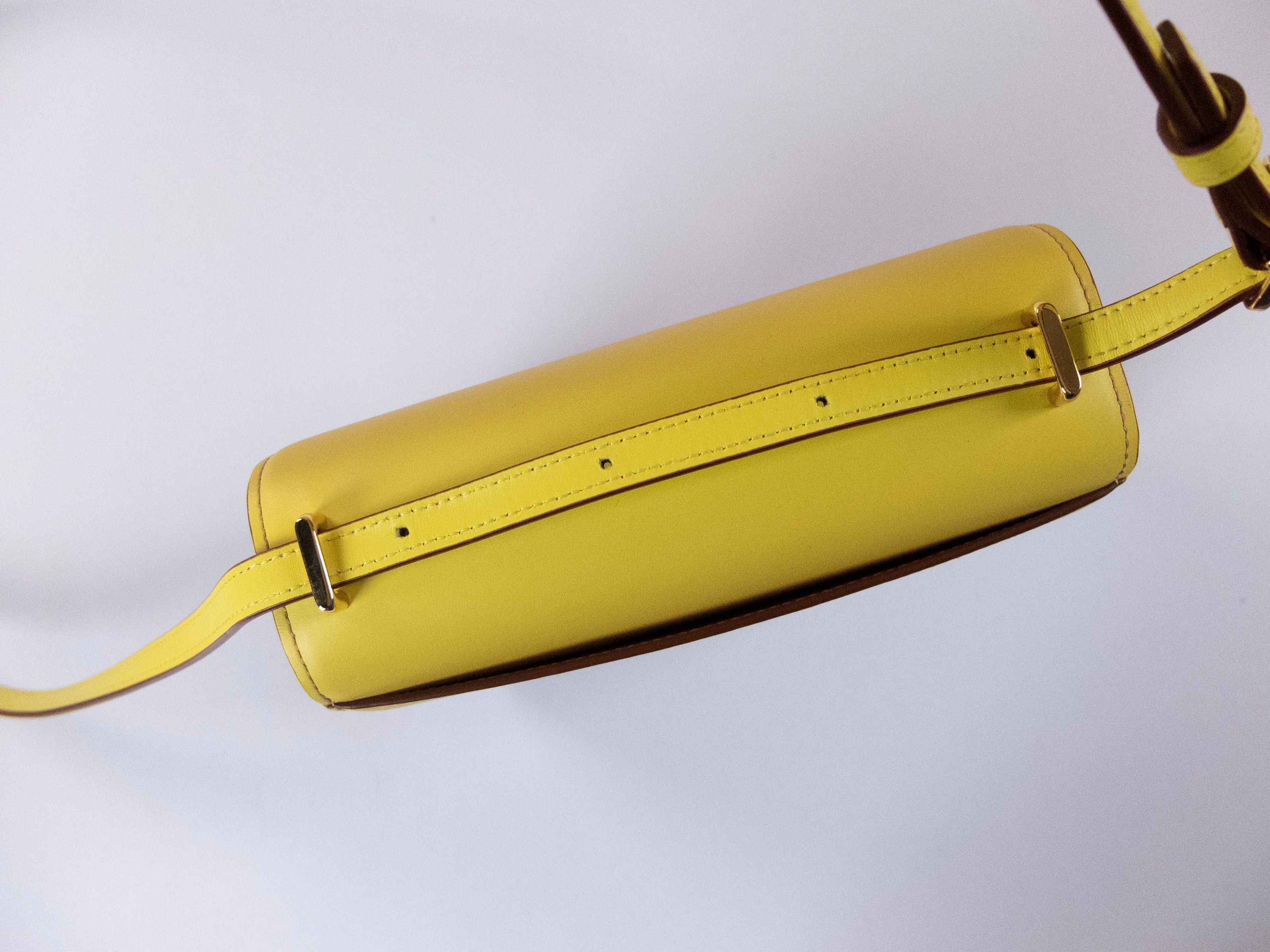 Loewe LOEWE Goya small yellow orange degrade leather bag Size ONE SIZE - 10 Thumbnail
