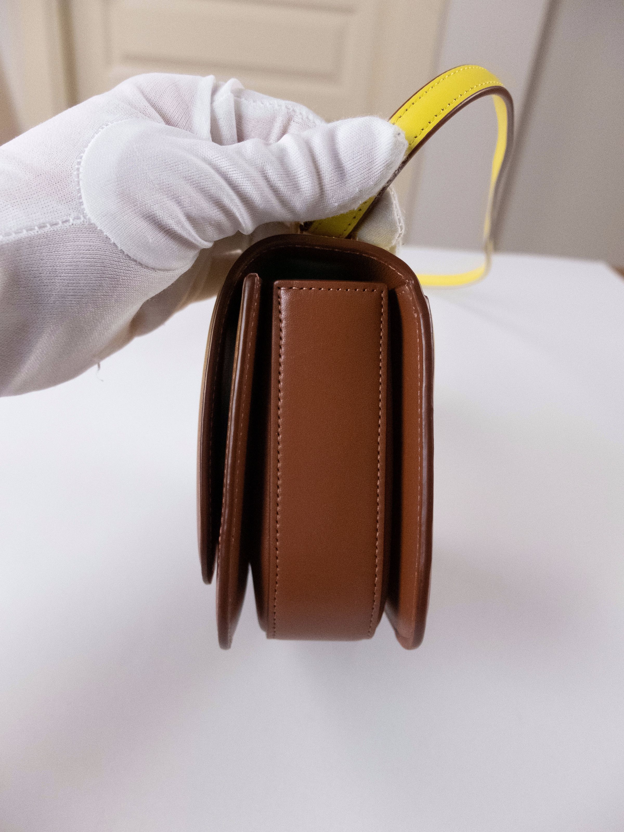 Loewe LOEWE Goya small yellow orange degrade leather bag Size ONE SIZE - 8 Thumbnail