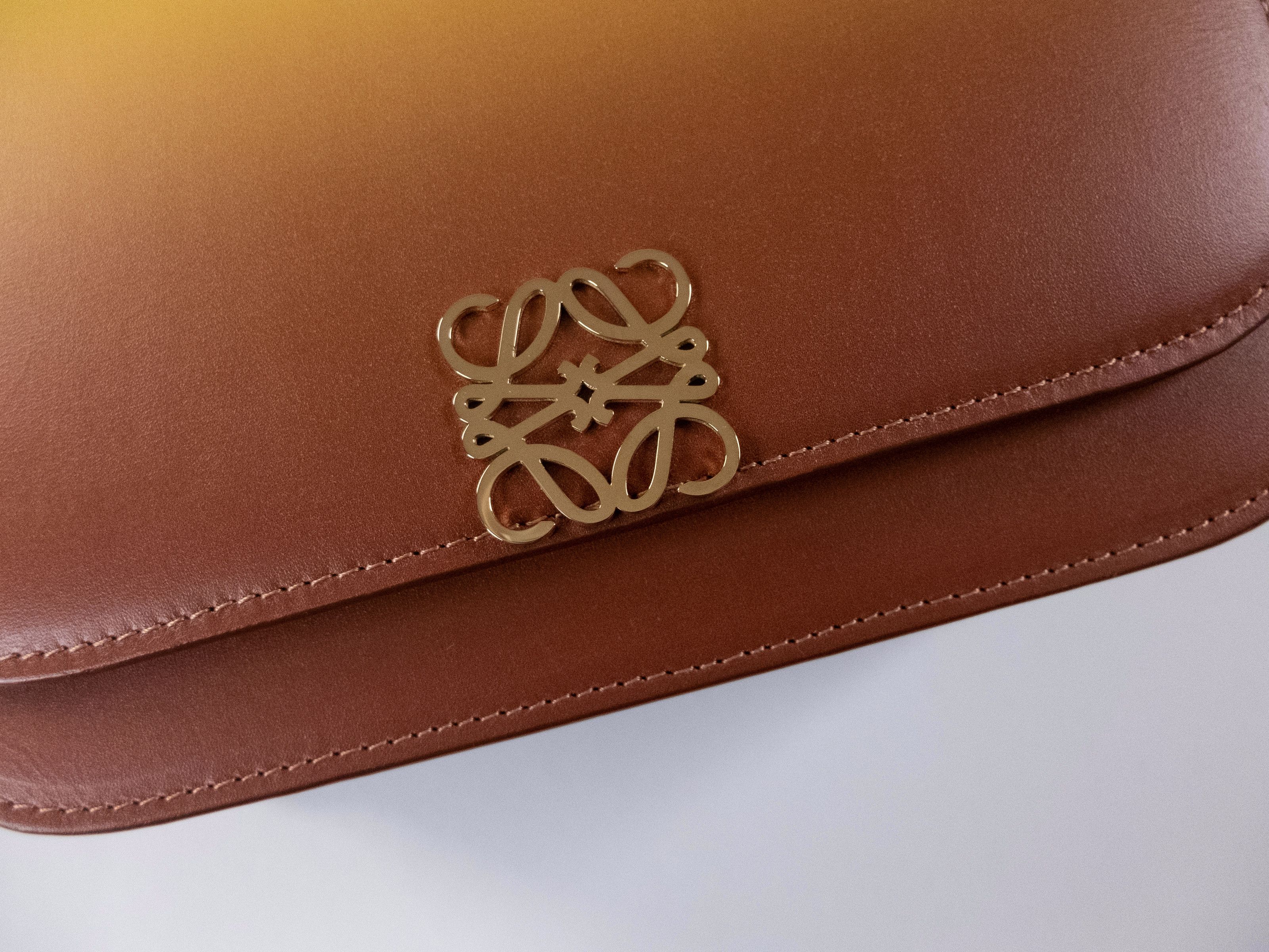Loewe LOEWE Goya small yellow orange degrade leather bag Size ONE SIZE - 5 Thumbnail