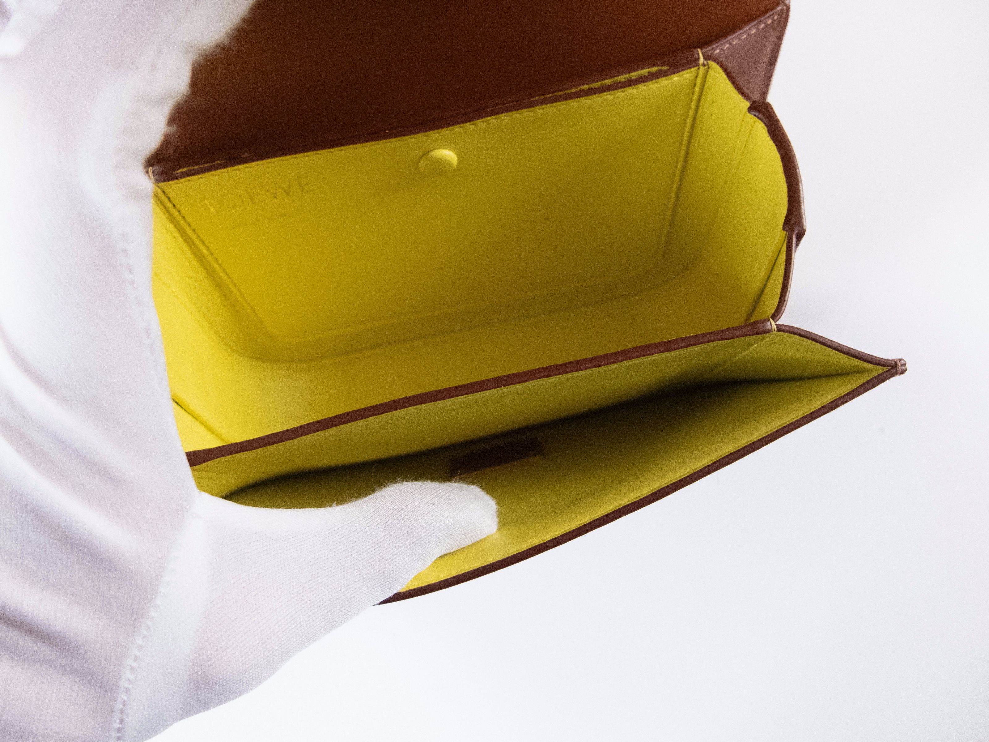 Loewe LOEWE Goya small yellow orange degrade leather bag Size ONE SIZE - 13 Thumbnail