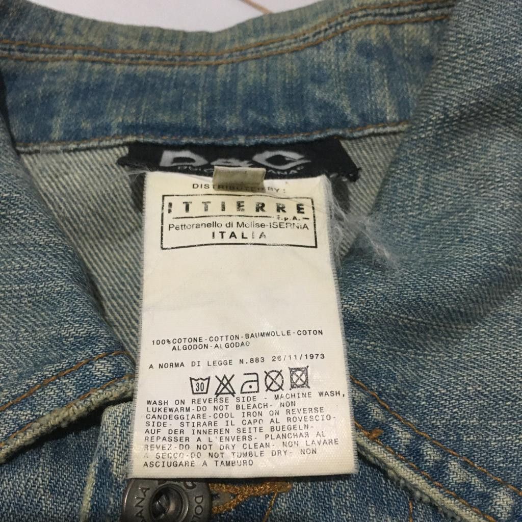 Dolce & Gabbana Dolce & gabbana jeans jacket Size US L / EU 52-54 / 3 - 7 Thumbnail