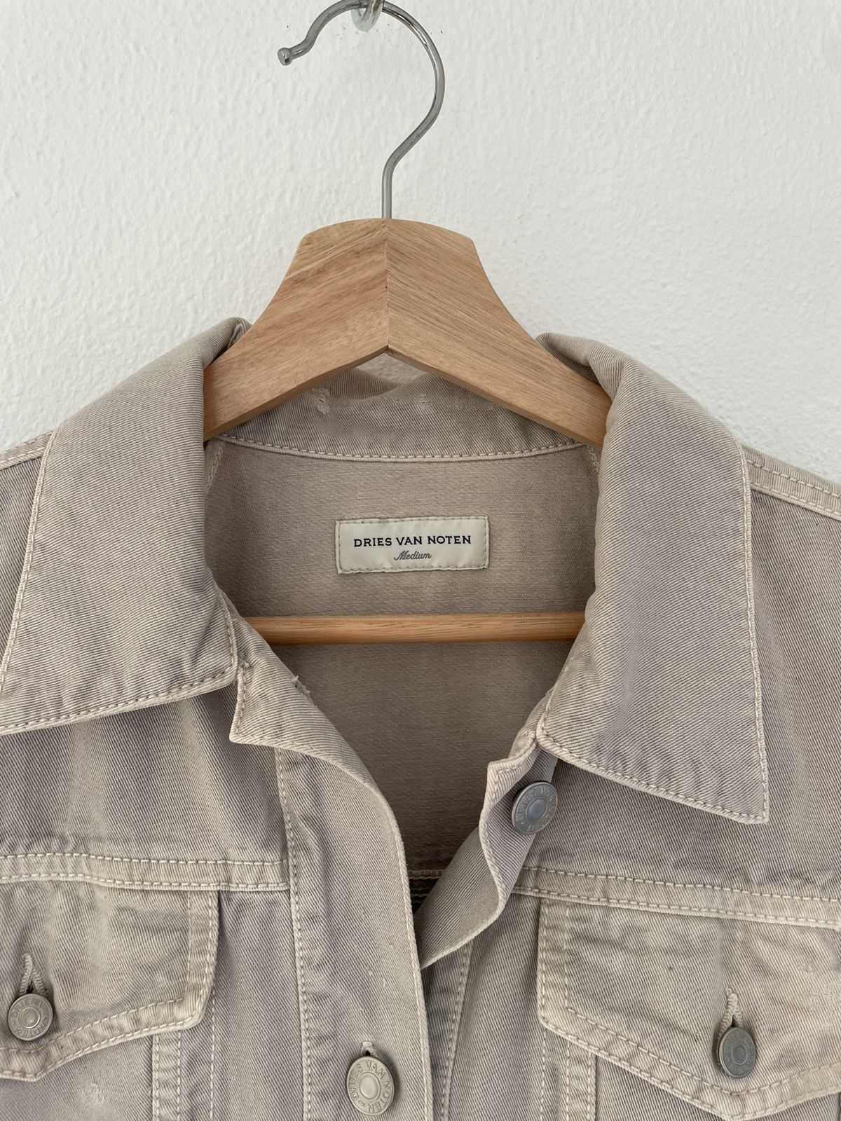 Dries Van Noten Denim poncho vest Size US M / EU 48-50 / 2 - 3 Thumbnail
