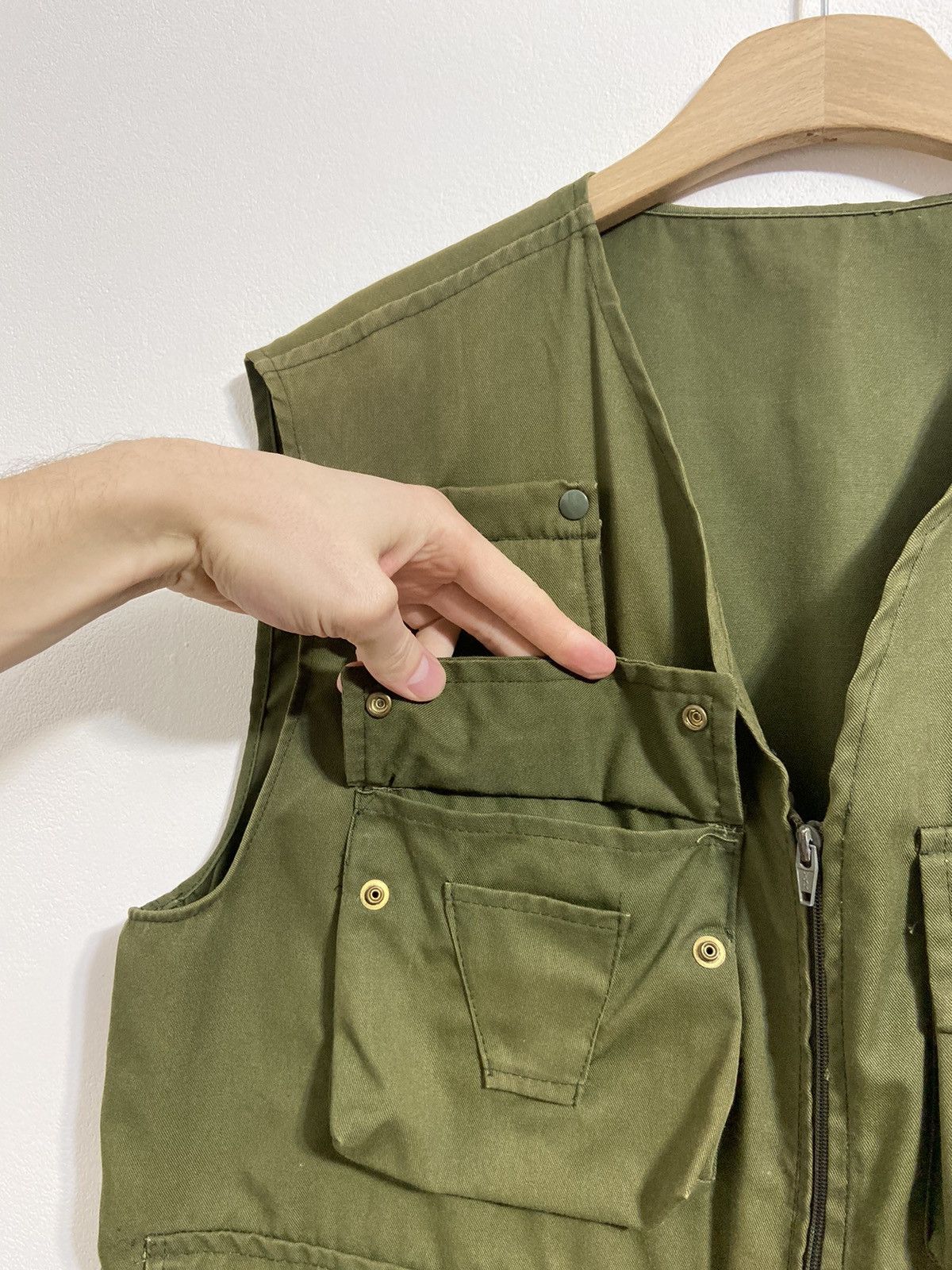Belstaff Belstaff Vintage Vest Green Size US L / EU 52-54 / 3 - 11 Thumbnail