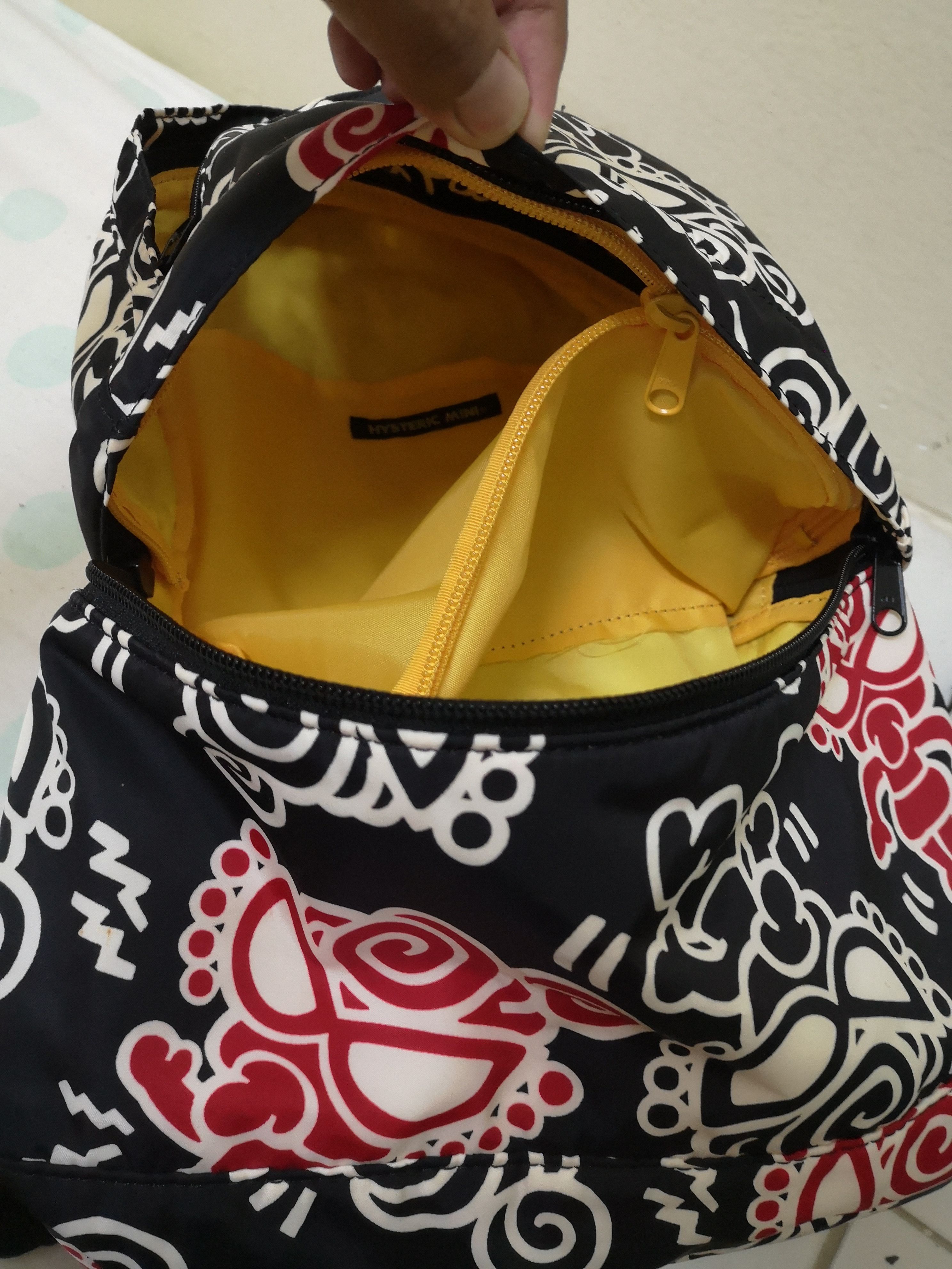 Hysteric Glamour Rare Overprint Hysteric Glamour Mini Backpack Mini size Size ONE SIZE - 12 Thumbnail